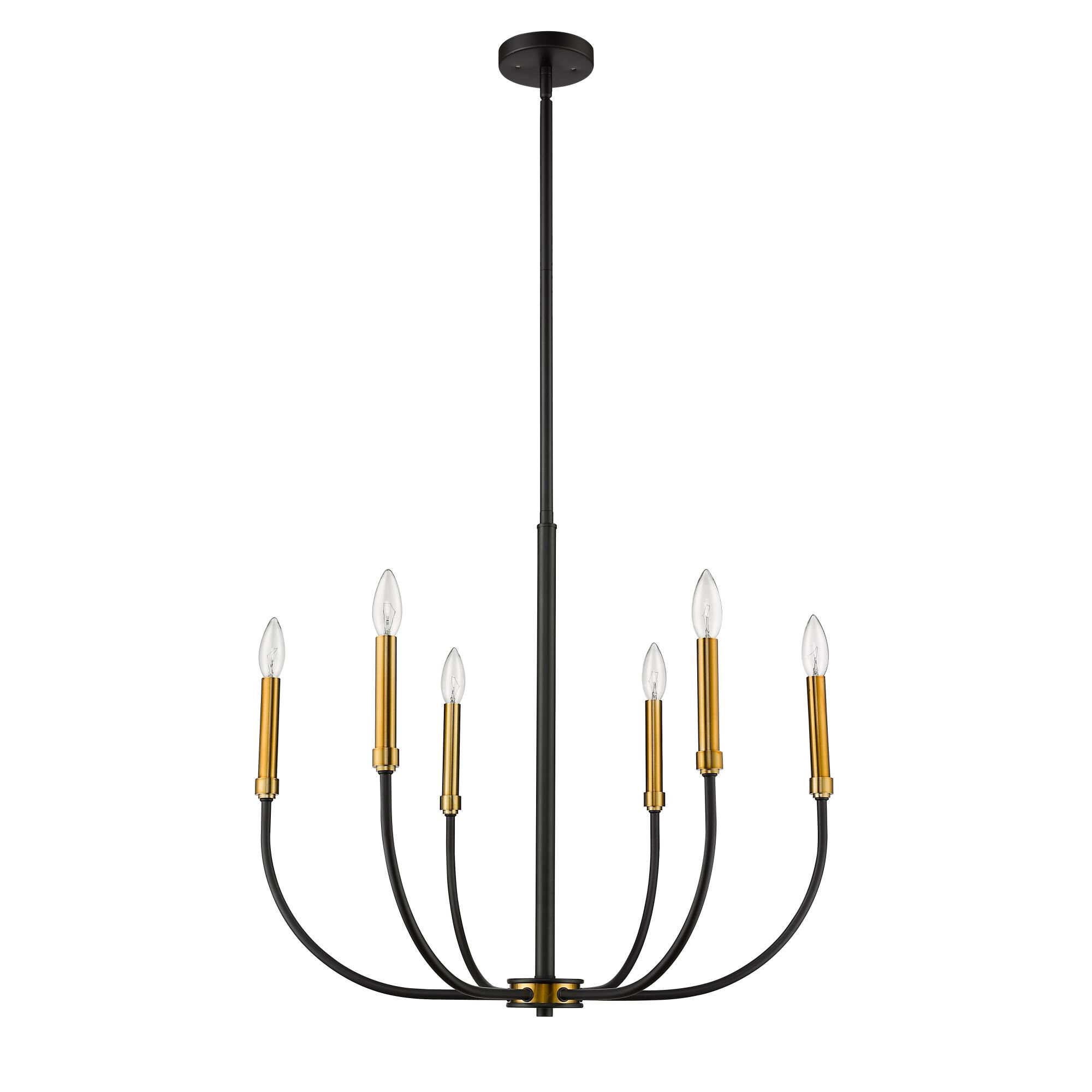 Haylie 26 Inch 6 Light Chandelier | Capitol Lighting