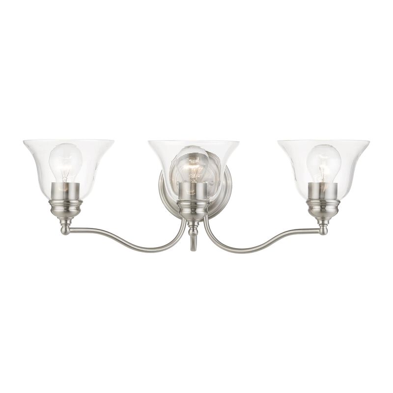 Moreland 24 Inch 3 Light Bath Vanity Light by Livex Lighting