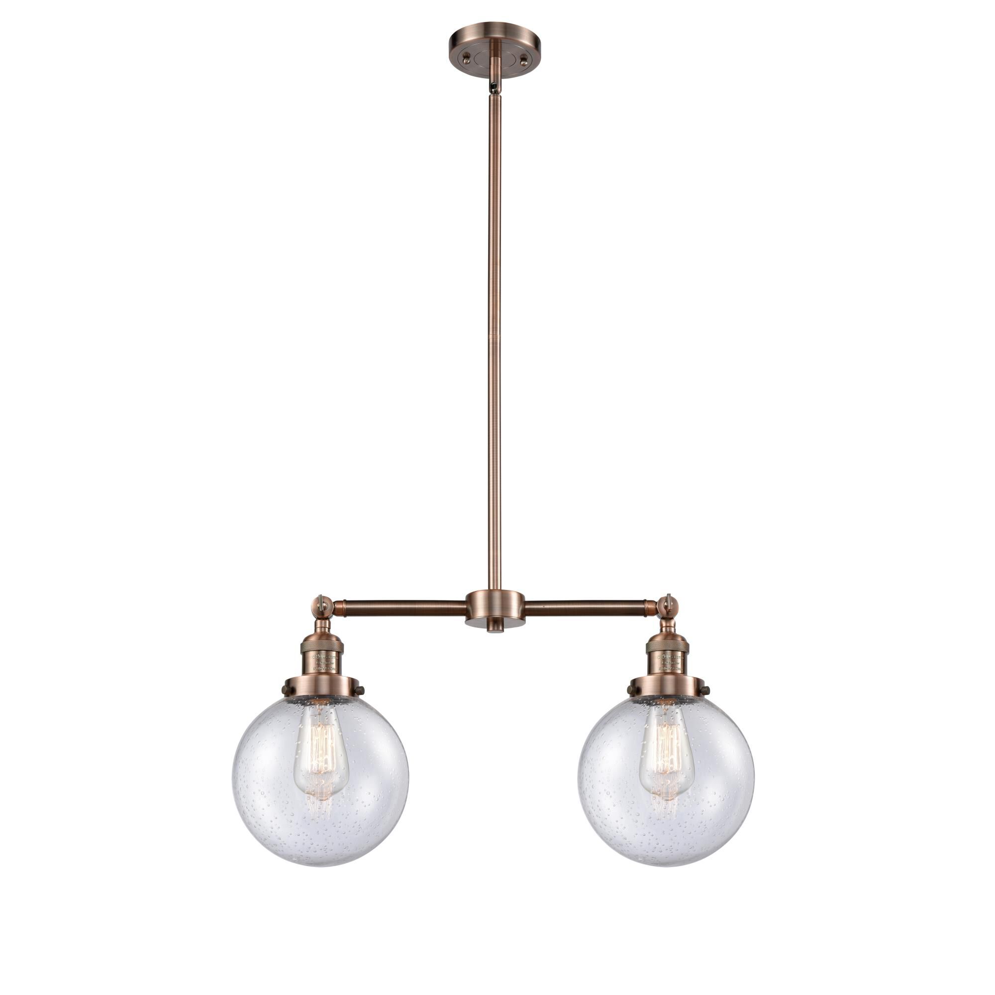 Bruno Marashlian Beacon 25 Inch 2 Light Chandelier by Innovations Lighting