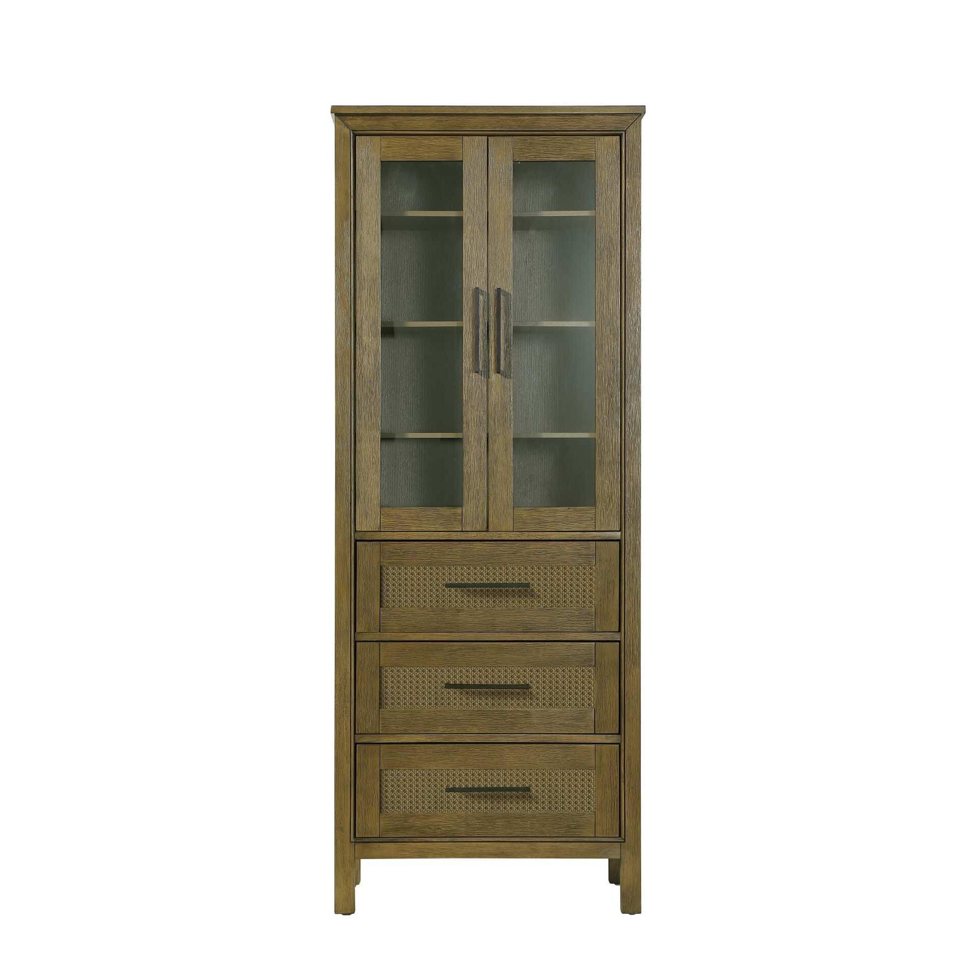 Alina 72 Inch Storage Cabinet by Elegant Decor