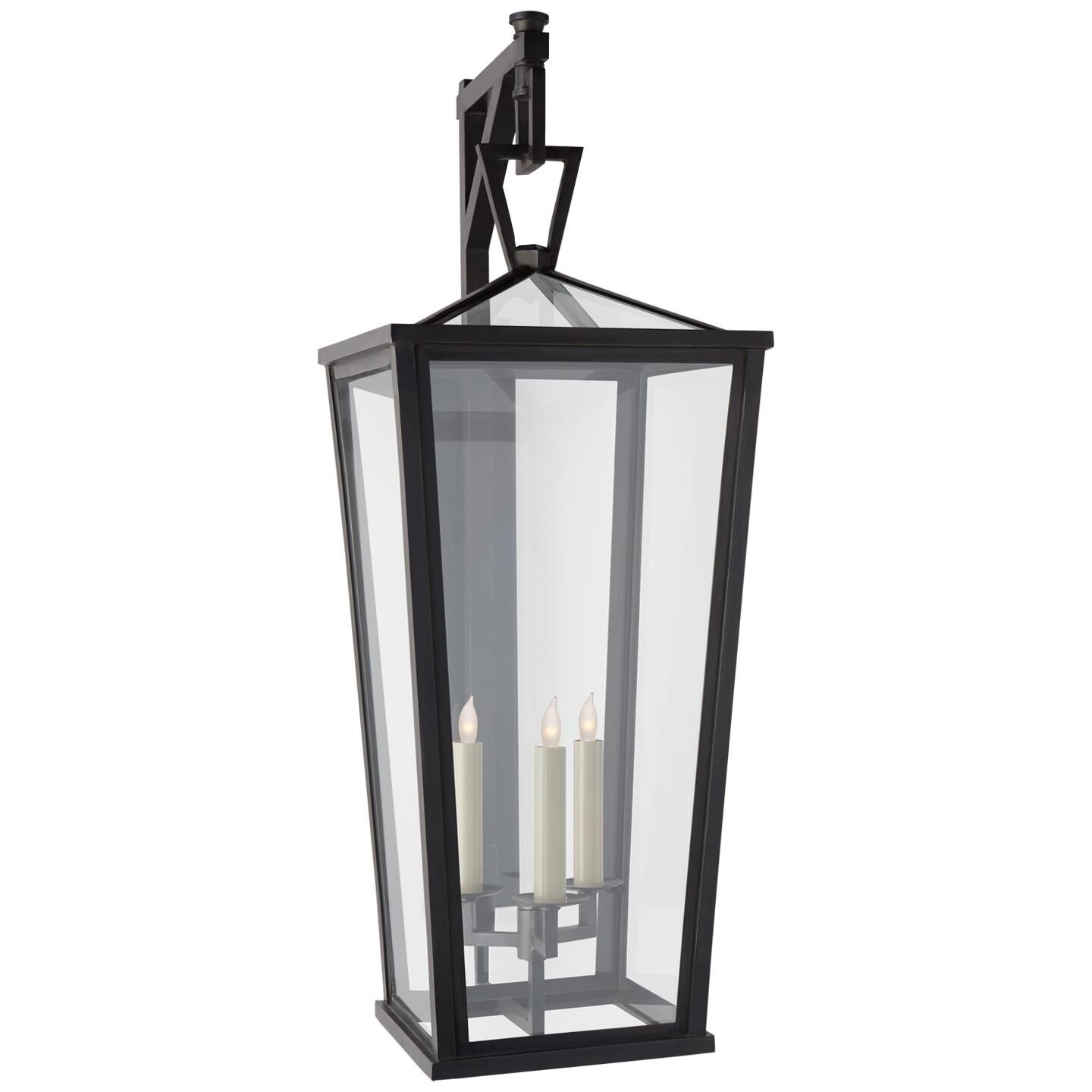 Chapman & Myers Darlana 38 Inch Tall 3 Light Outdoor Wall Light by Visual Comfort Signature Collection