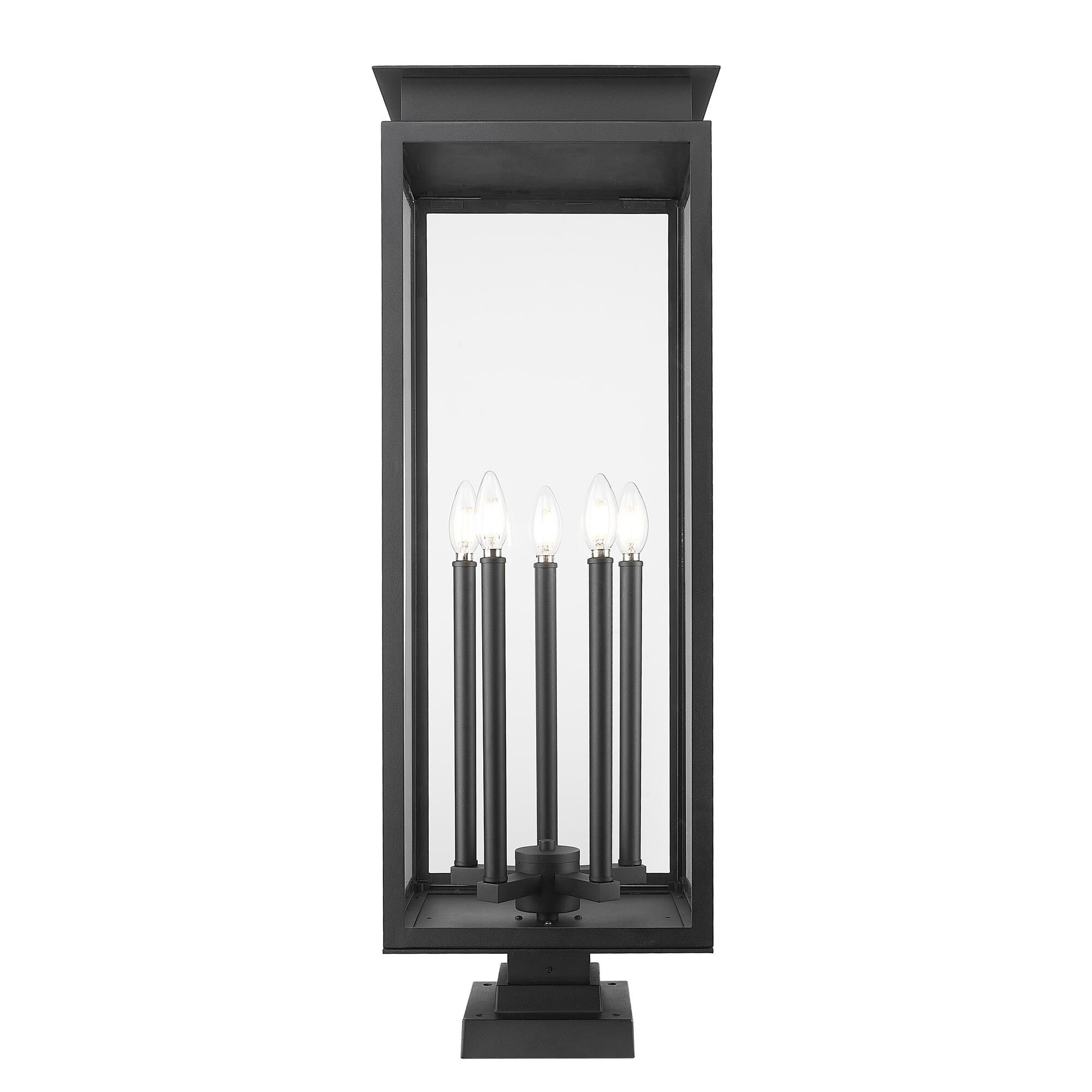 Nova 37 Inch Outdoor Pier Lamp by Z Lite