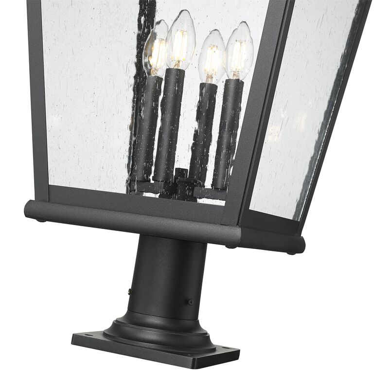 Raphael 35 Inch Outdoor Pier Lamp by Z-lite