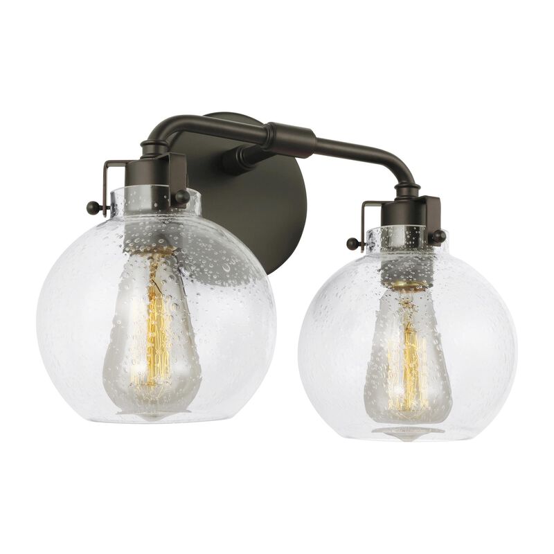 Sean Lavin Clara 15 Inch 2 Light Bath Vanity Light by Visual Comfort Studio