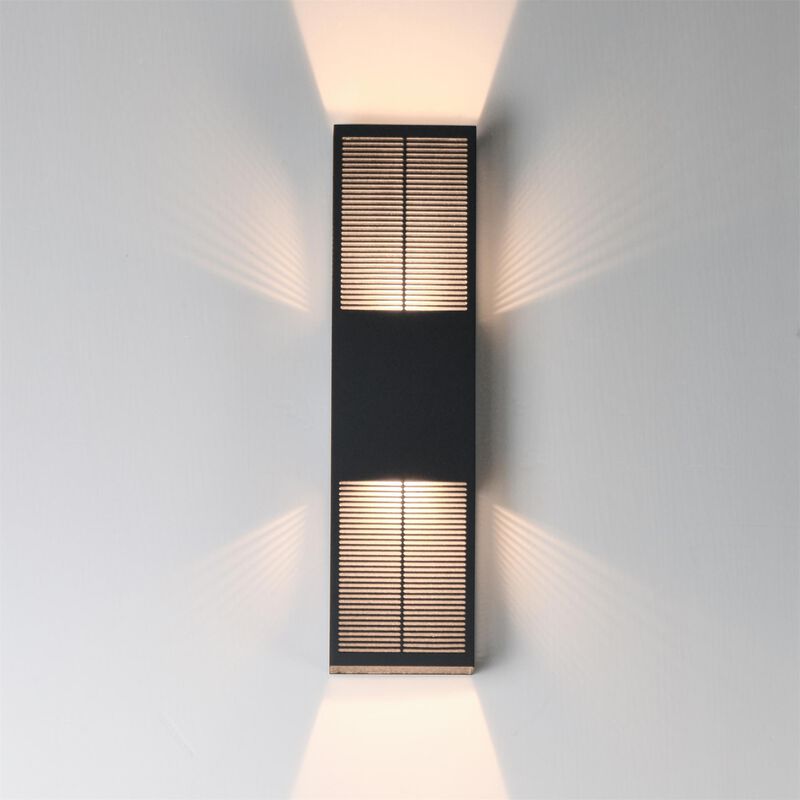 Grate 6 Inch Outdoor Wall Light by ET2 Lighting