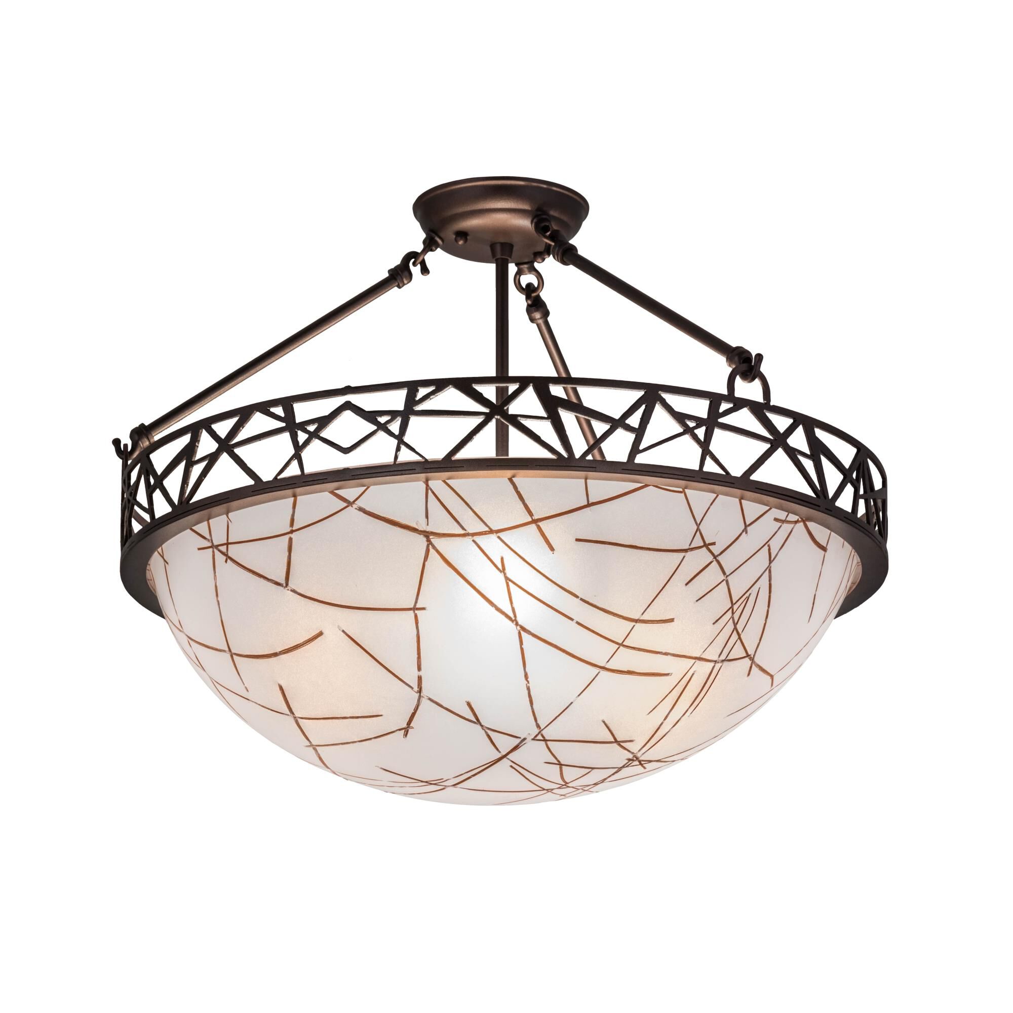 Shown in Custom Finish;Mahogany Bronze finish