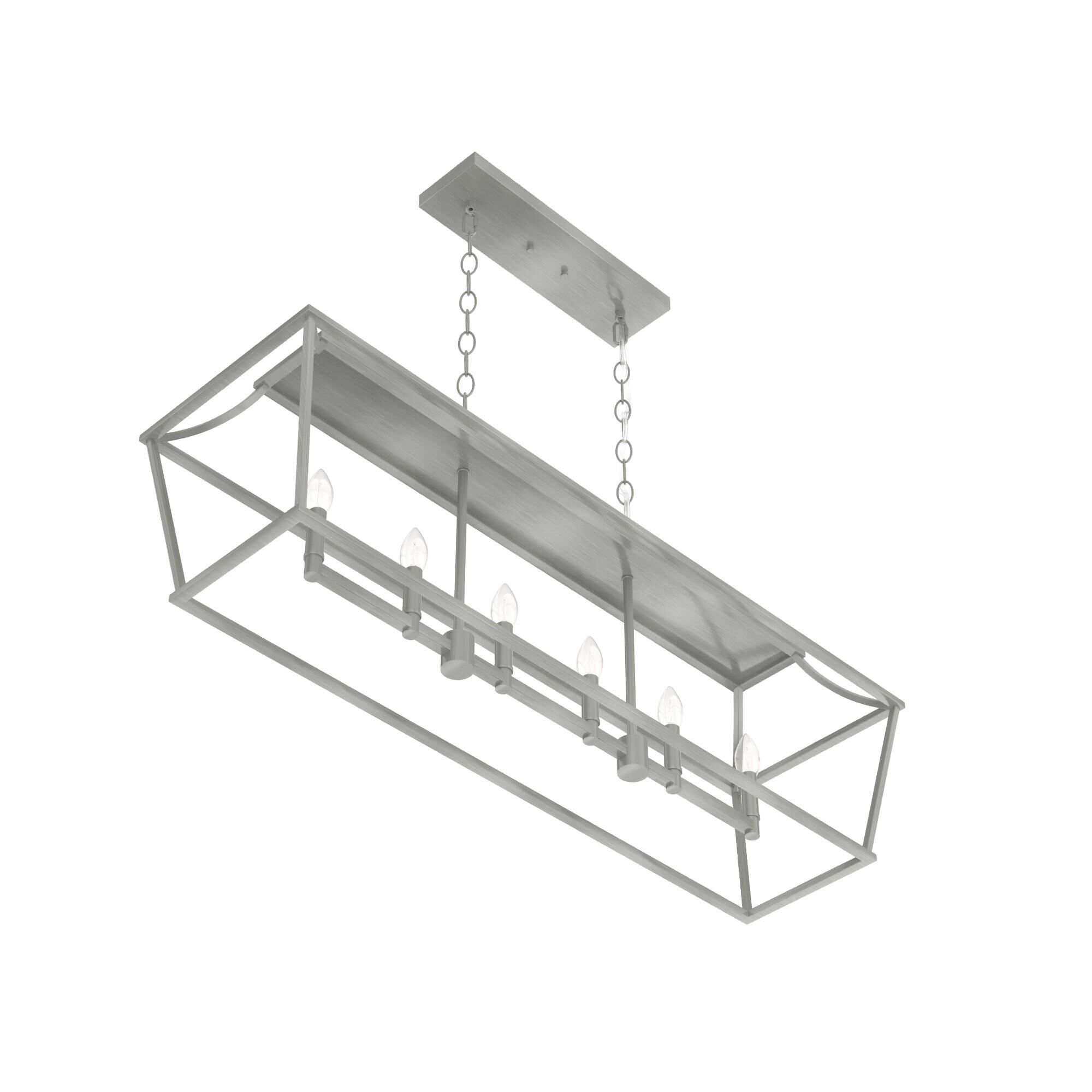 Laurel Ridge 42 Inch 6 Light Linear Suspension Light by Hunter Fan