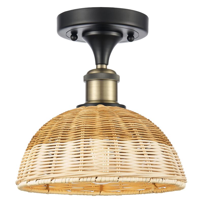 Bruno Marashlian Bristol Natural II 9 Inch Semi Flush Mount by Innovations Lighting