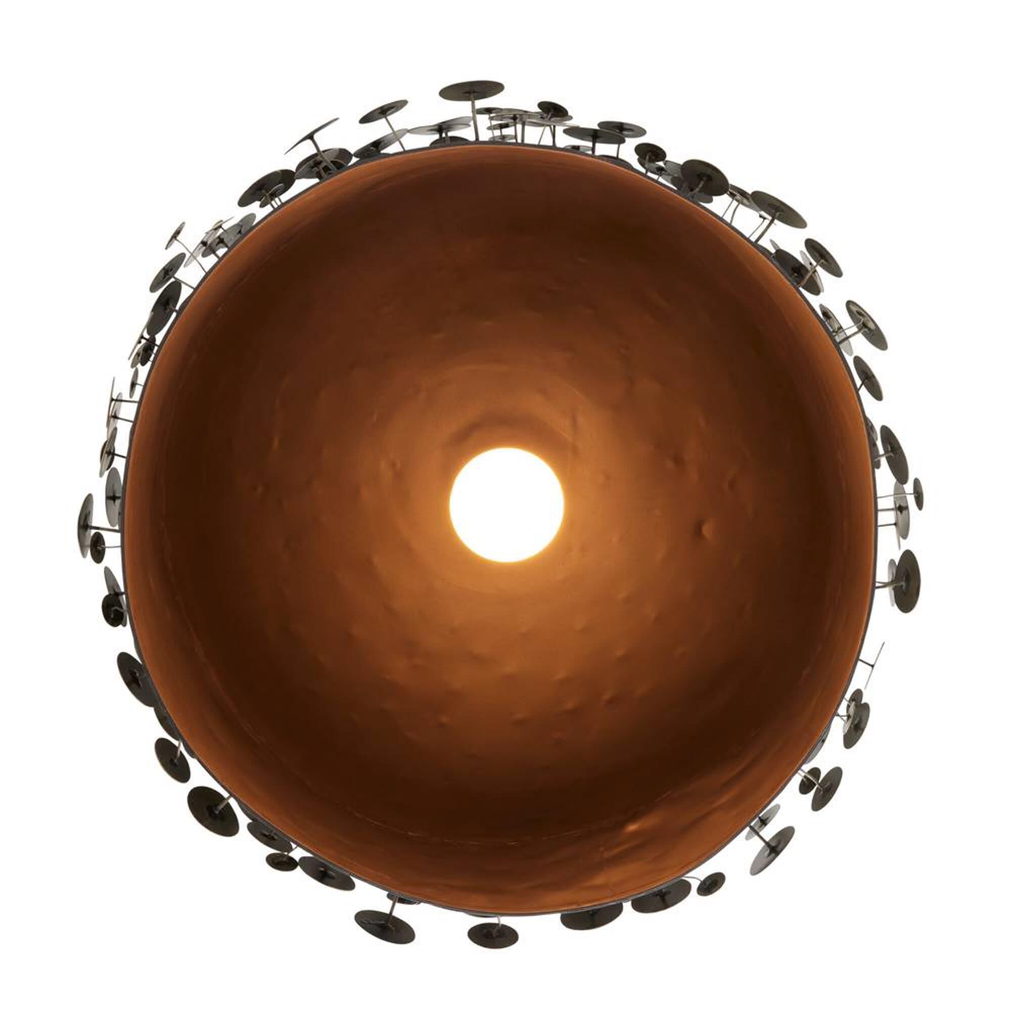 Shown in Burnt Iron finish