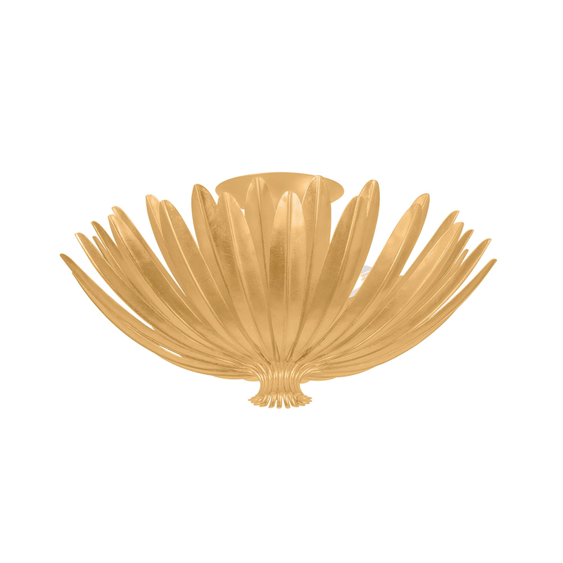 Whitfield 18 Inch 3 Light Semi Flush Mount by Hudson Valley Lighting