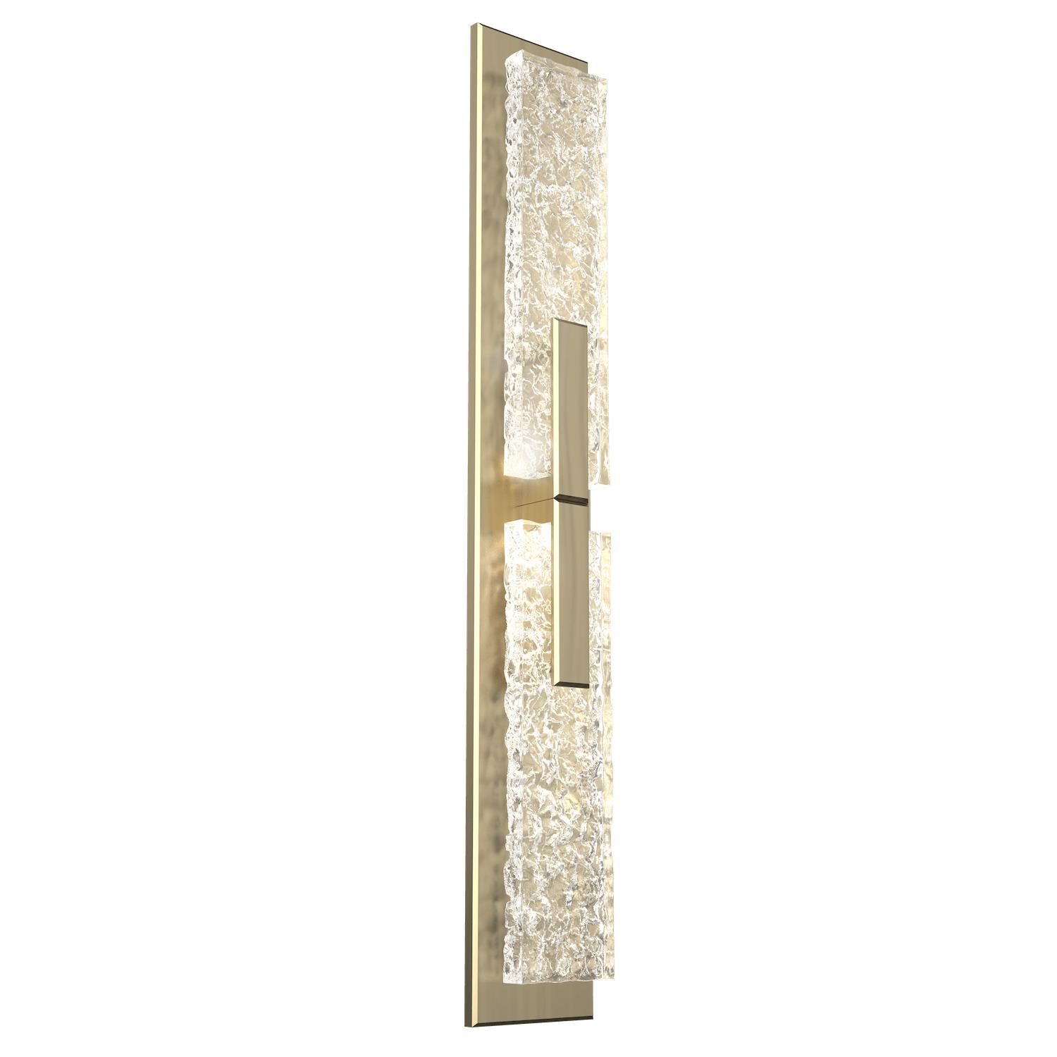 Shown in Heritage Brass finish and Geo Inner And Clear Outer glass