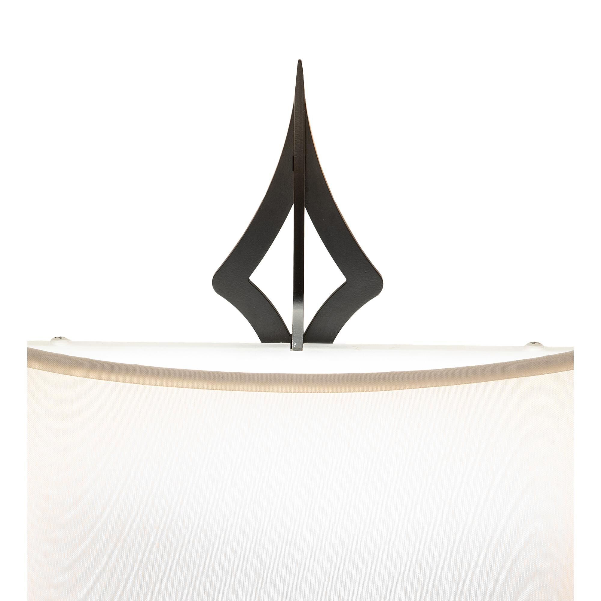 Shown with Ivory;White;Black Metal Finish glass