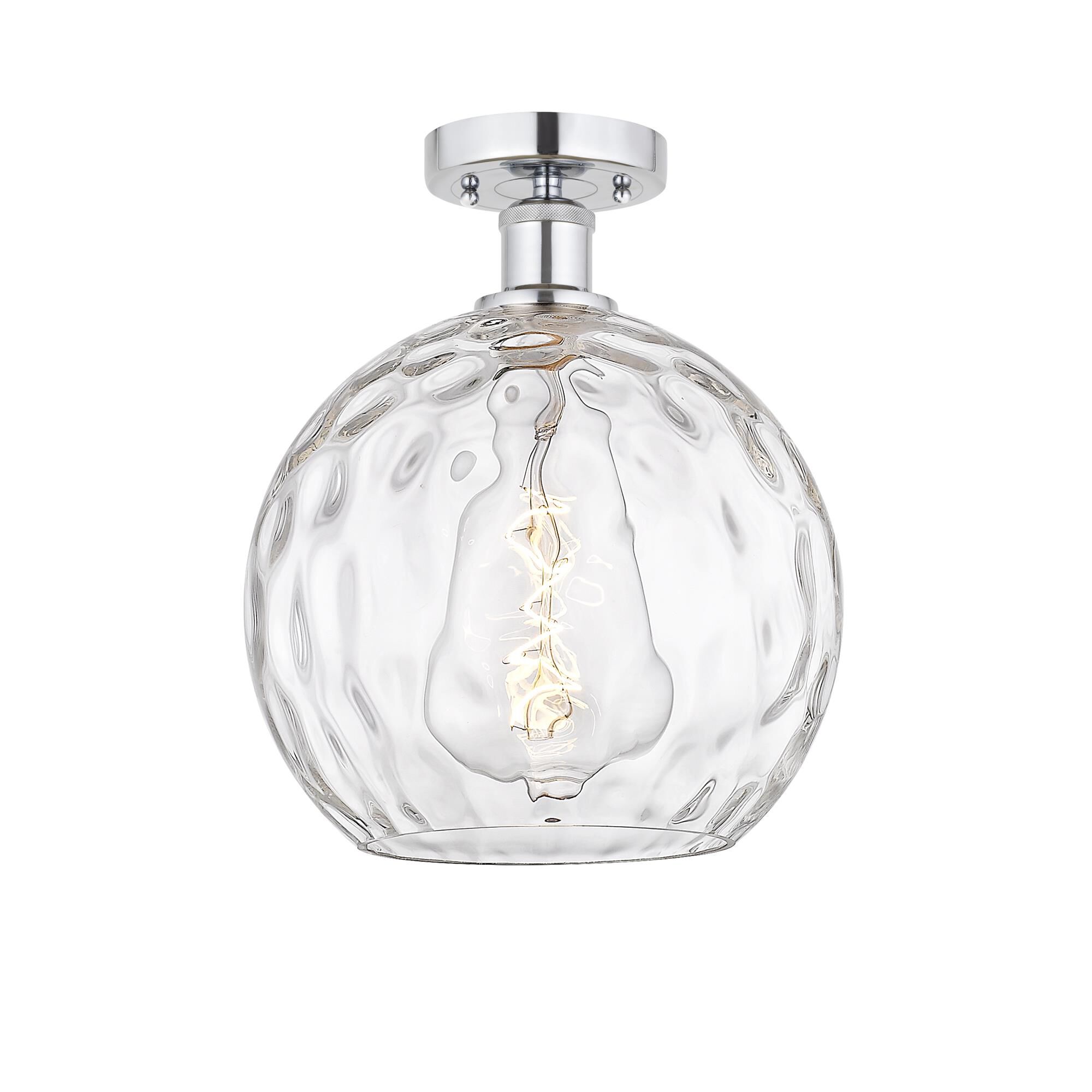 Shown in Polished Chrome finish and Clear Water glass