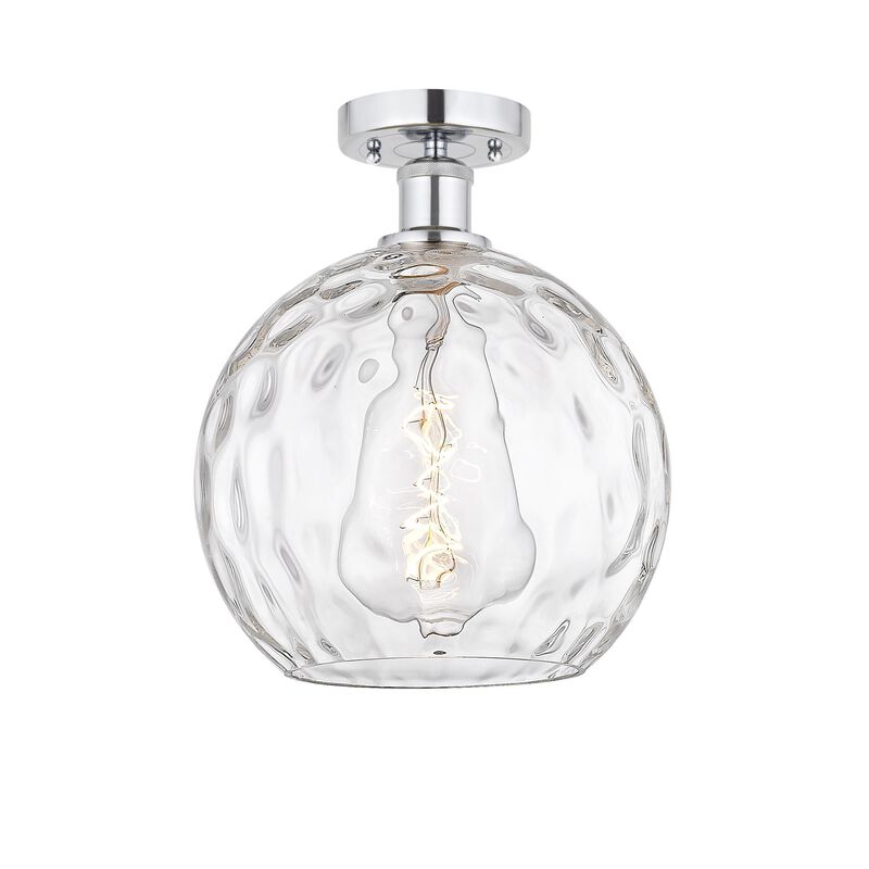 Bruno Marashlian Athens Water Glass 10 Inch 1 Light Semi Flush Mount by Innovations Lighting