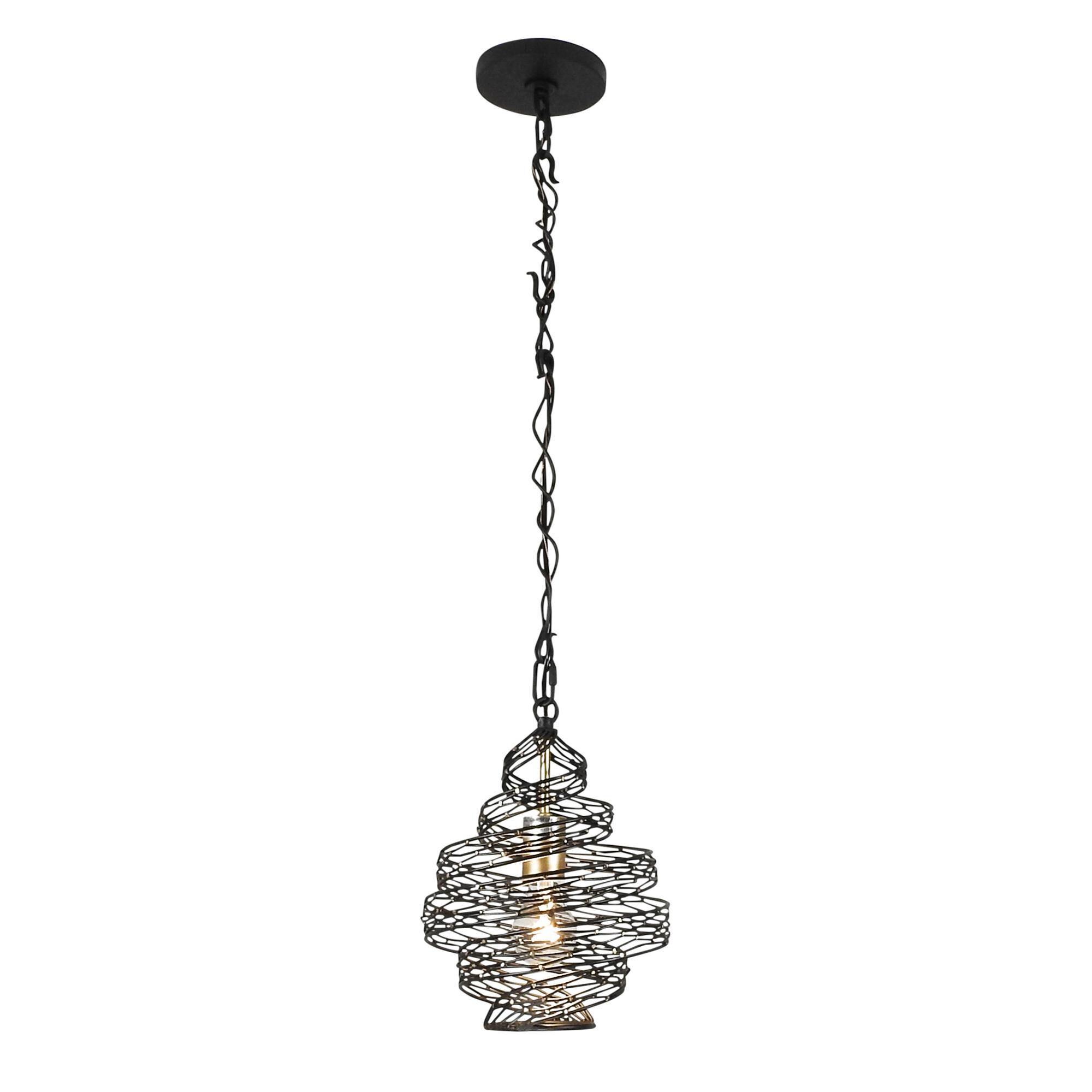 Shown in Gold finish and Matte Black - French Gold shade
