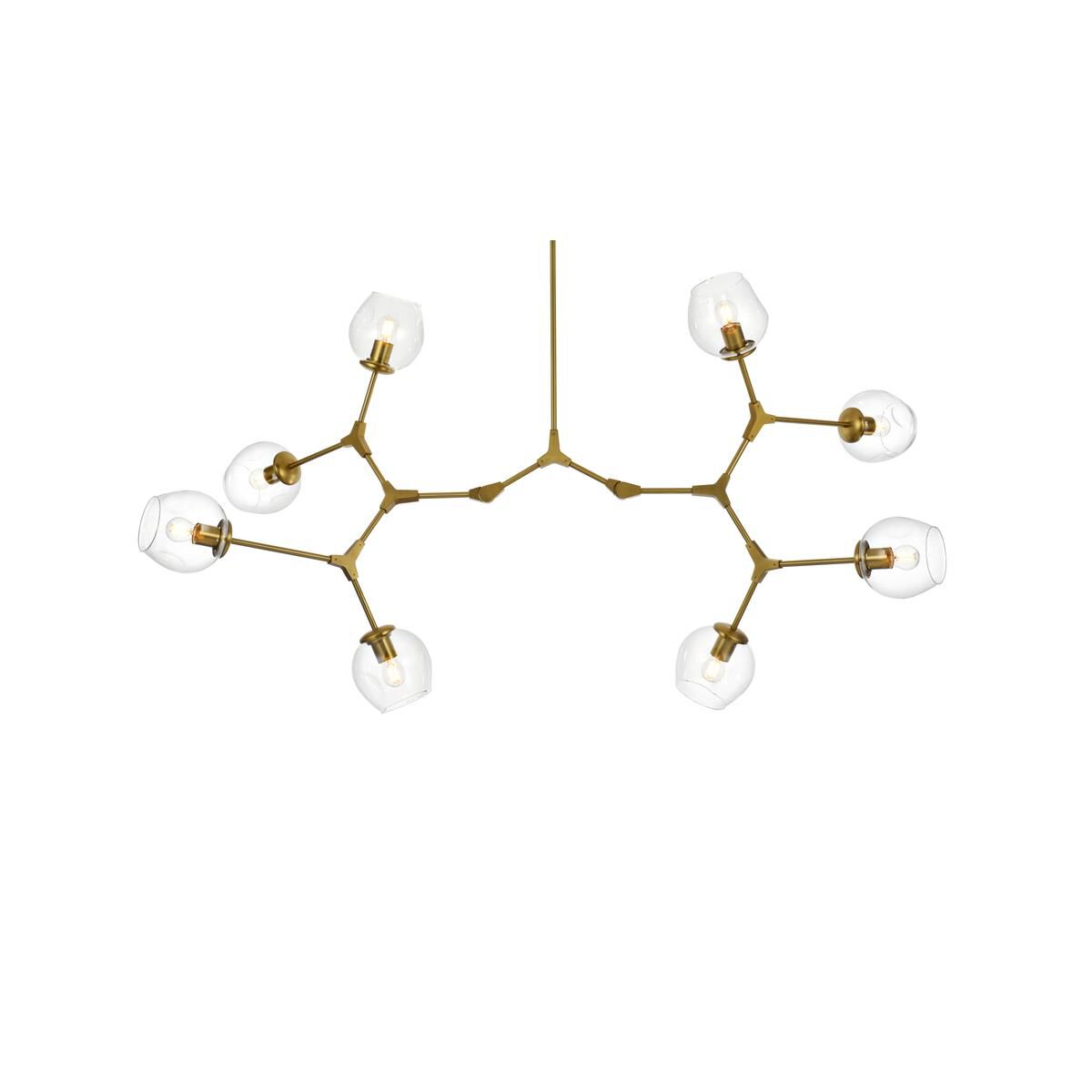 Shown in Brass finish