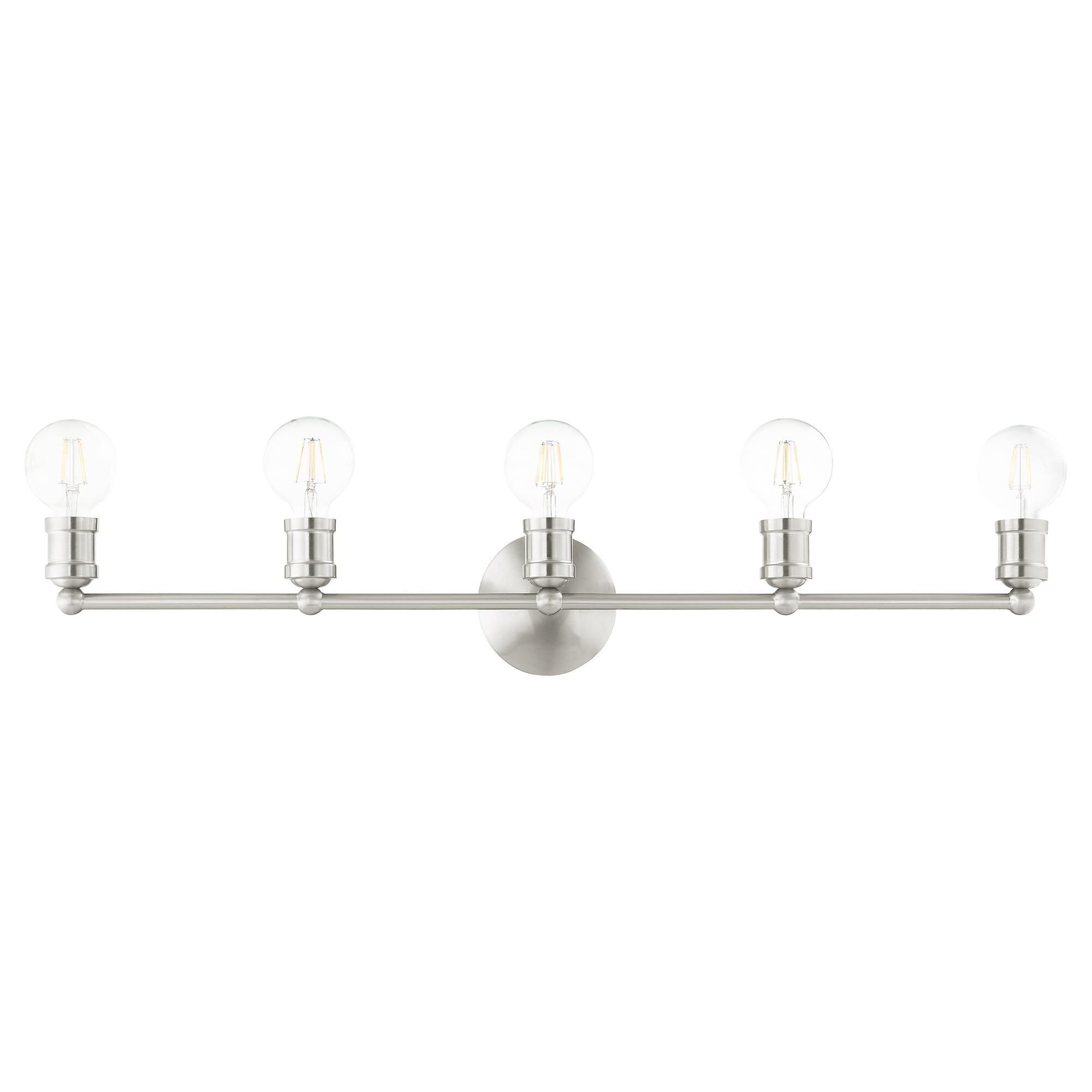 Lansdale 33 Inch 5 Light Bath Vanity Light by Livex Lighting