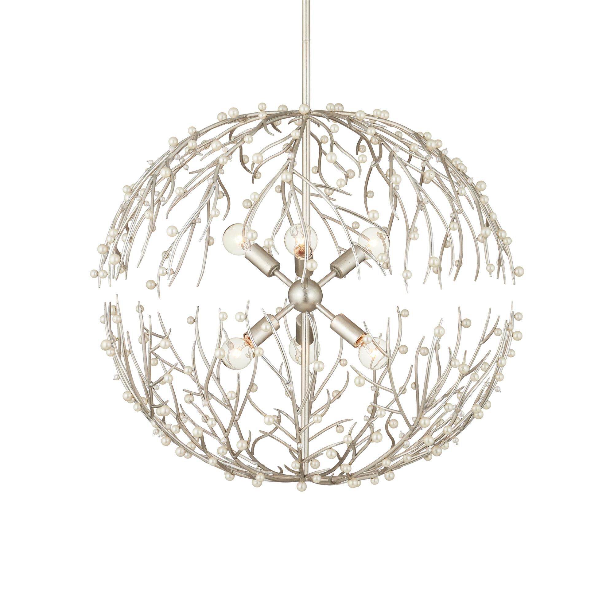 Shown in Natural and Contemporary Silver Leaf finish
