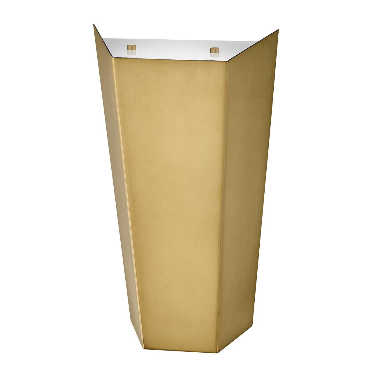 Shown in Heritage Brass finish and Etched glass