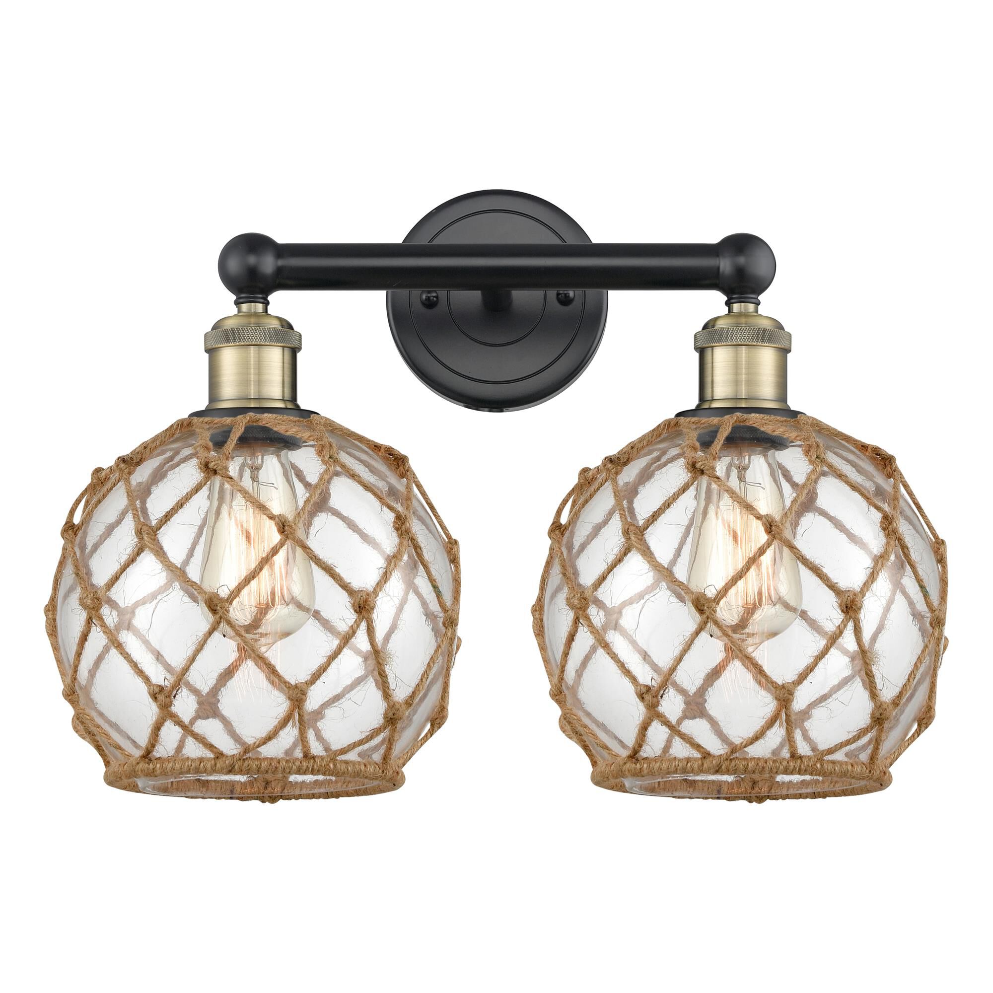 Bruno Marashlian Farmhouse Rope 17 Inch Bath Vanity Light by Innovations Lighting