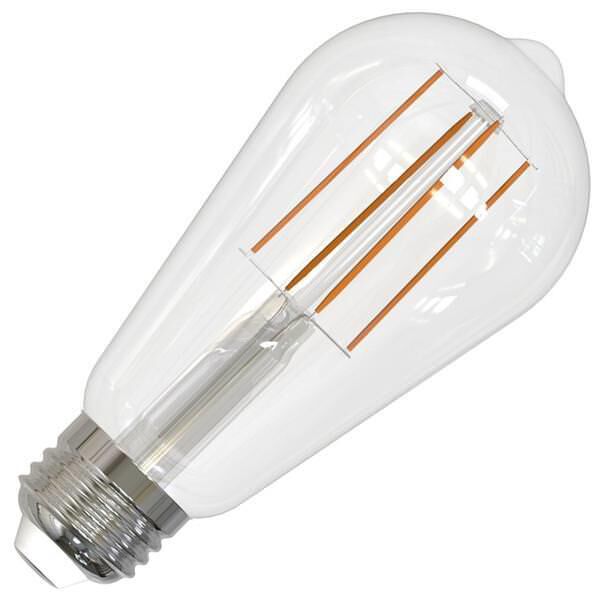 Dimmable 7 Watt 2700K ST18 LED Light Bulb by Bulbrite