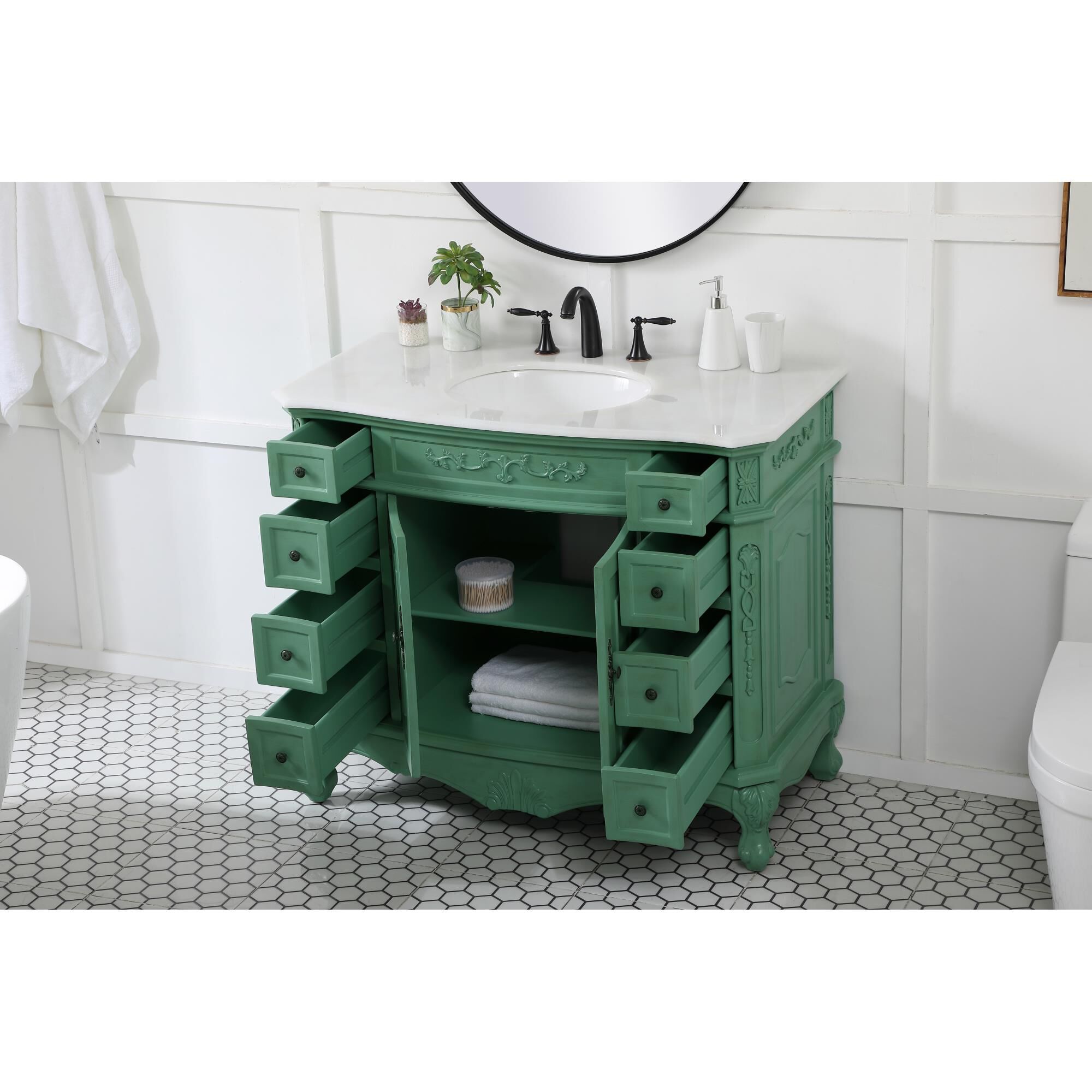 Shown in Vintage Mint finish