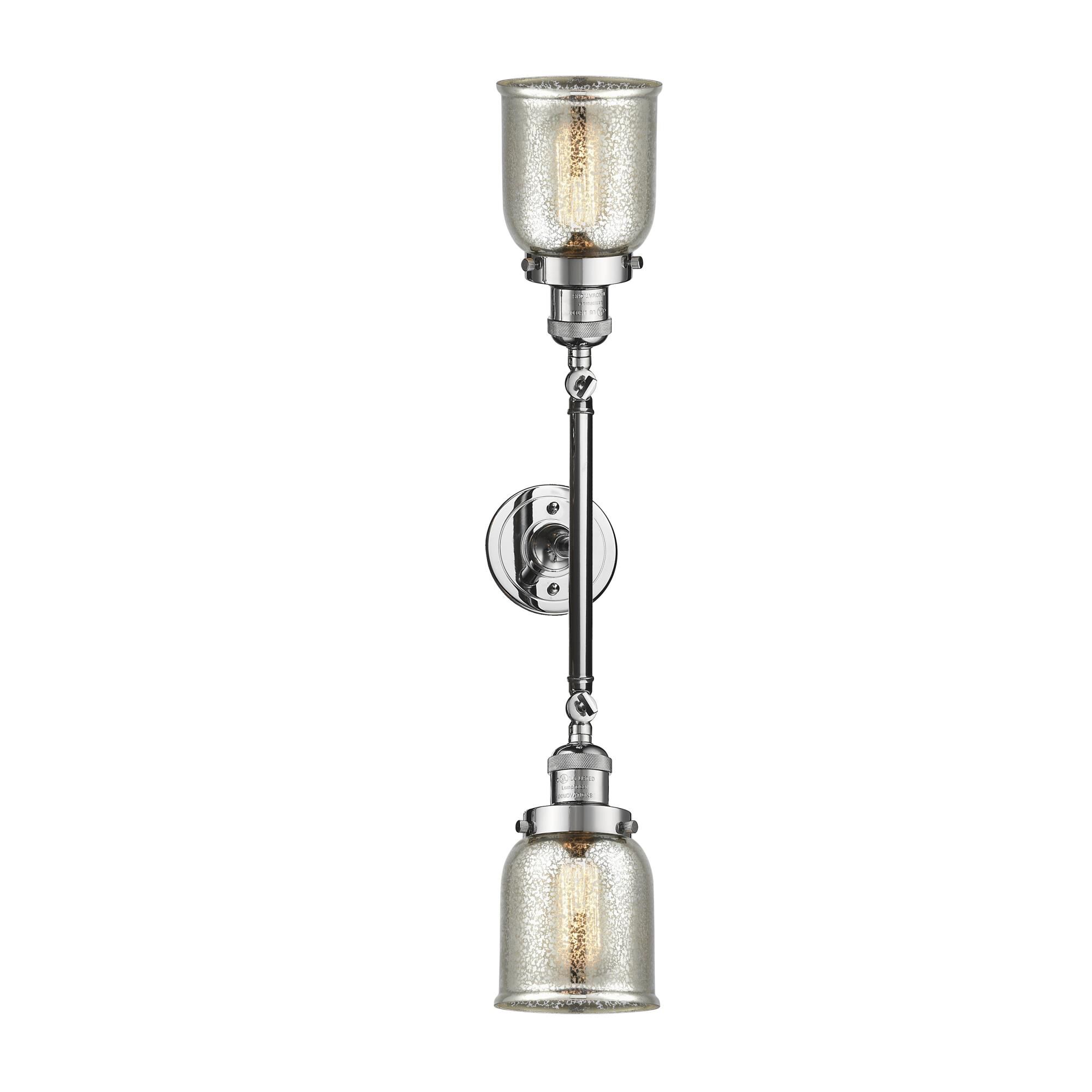 Bruno Marashlian Small Bell 16 Inch 2 Light Bath Vanity Light by Innovations Lighting