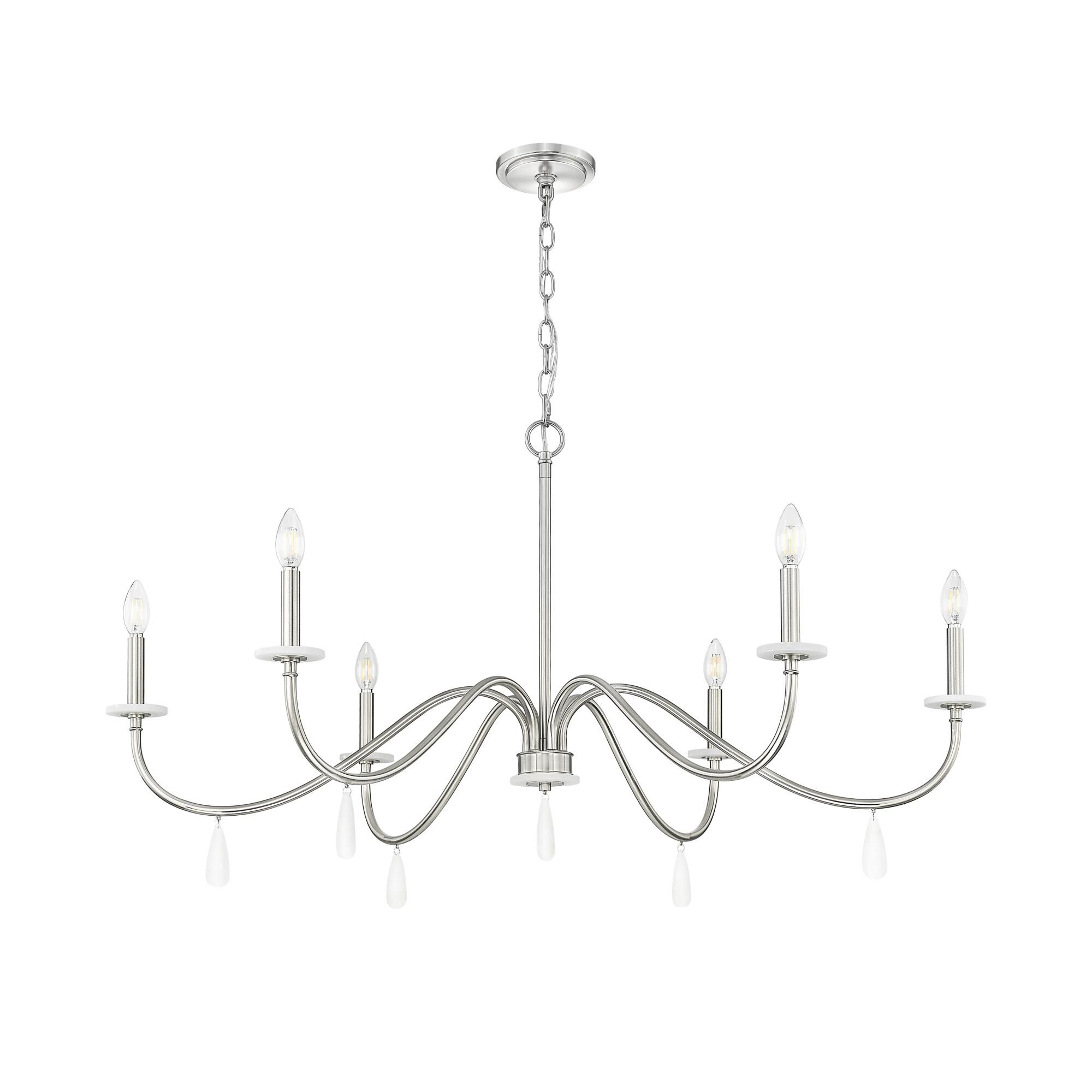 Shown in Brushed Nickel finish