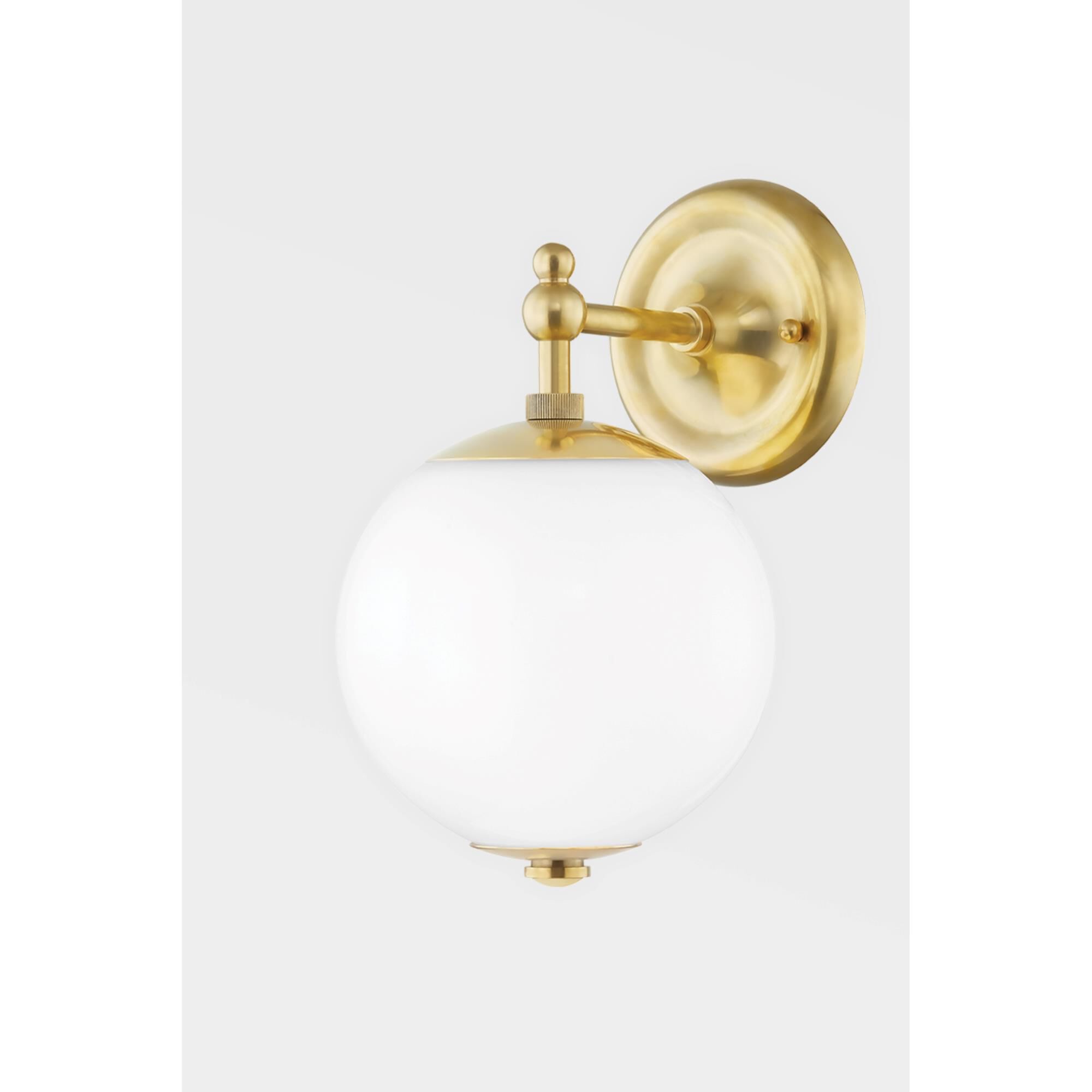 Sphere No.1 6.5 Inch Wall Sconce by Hudson Valley Lighting