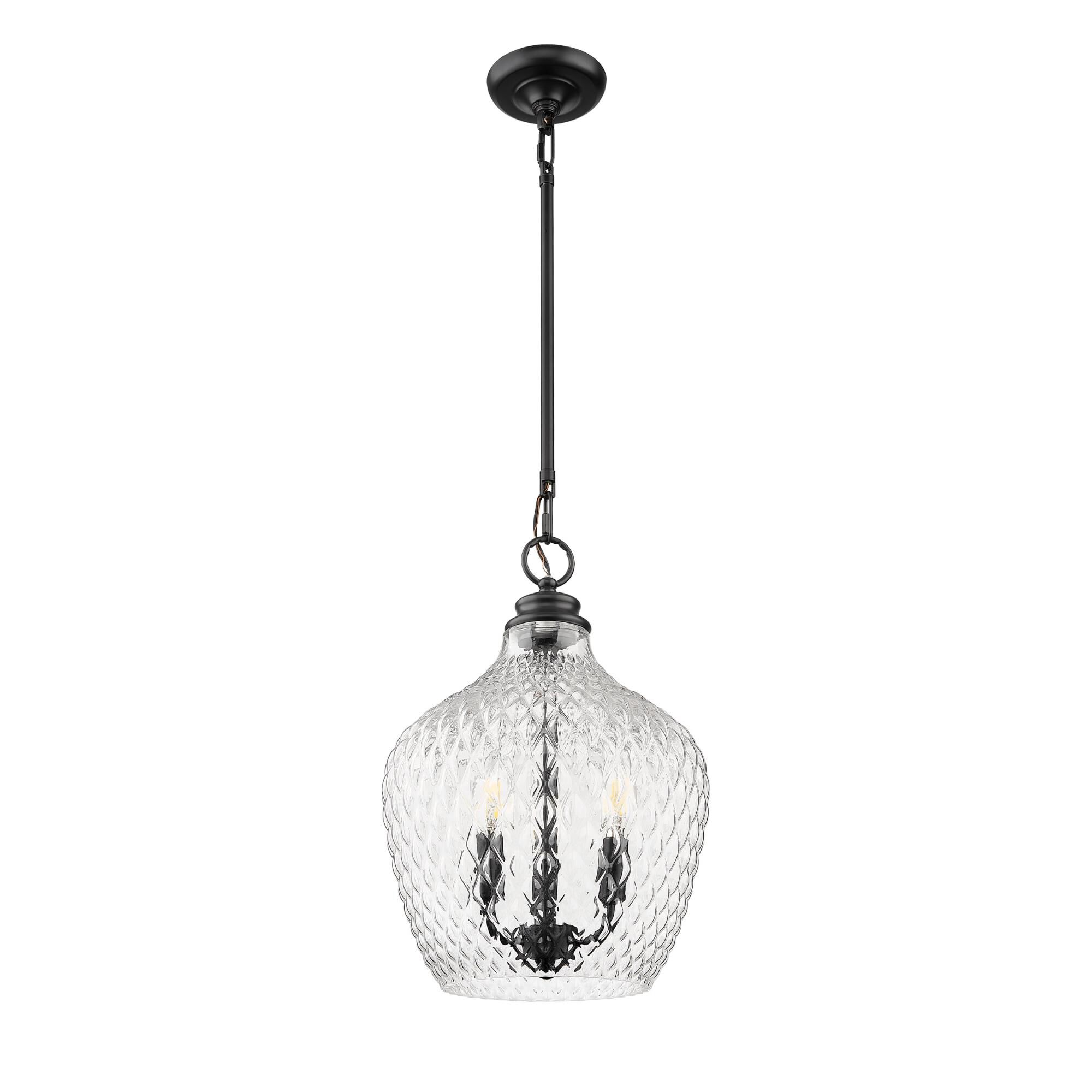 Adeline 11 Inch Mini Pendant by Golden Lighting