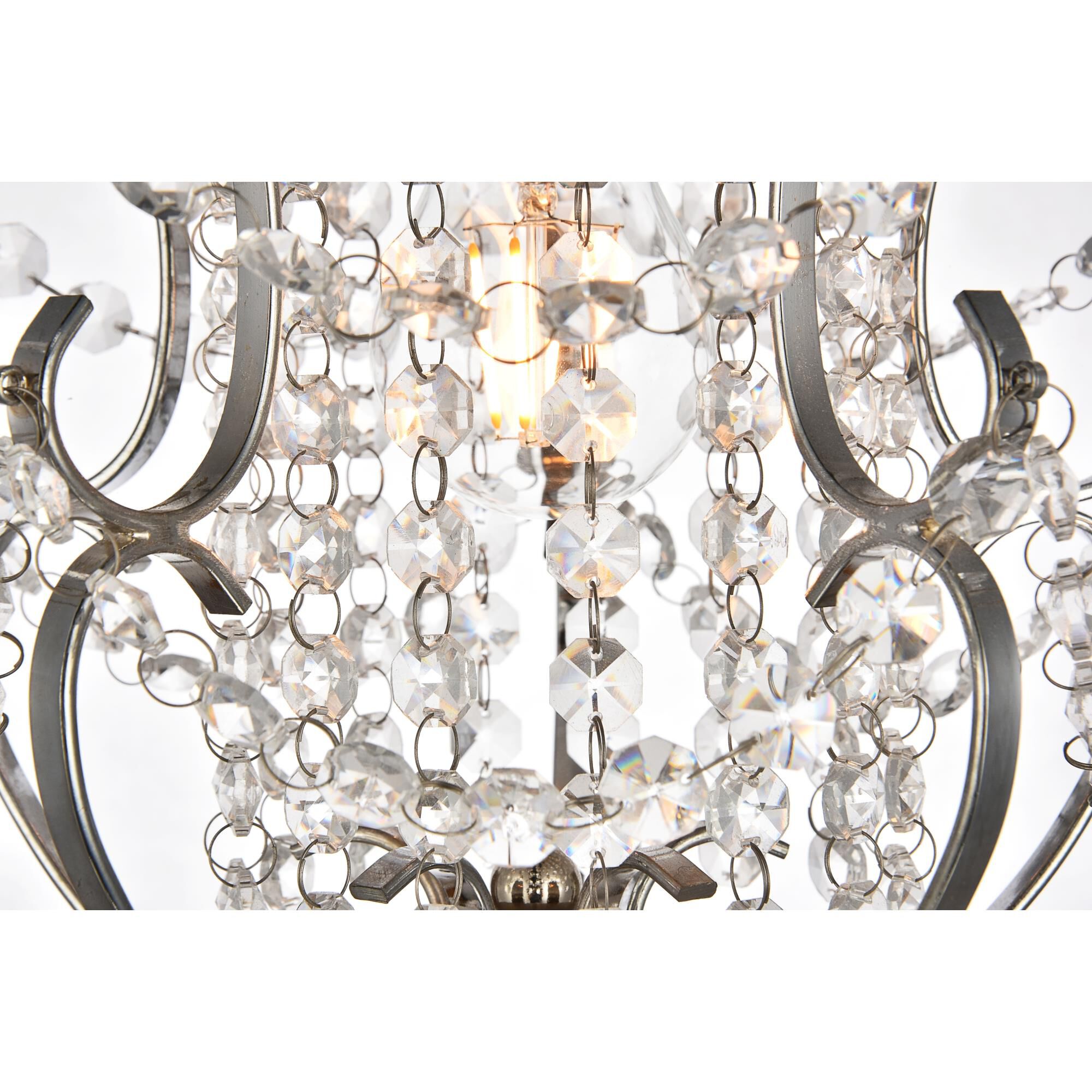 Elegant Lighting Kirin 11 Inch Mini Chandelier