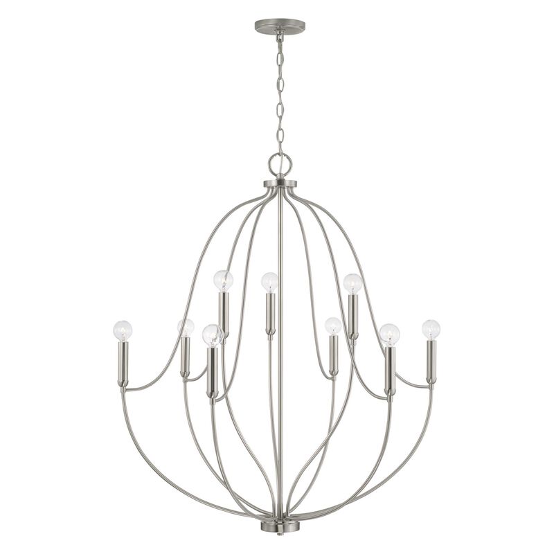 Madison 32 Inch 9 Light Chandelier by Homeplace by Capital Lighting Fixture Company