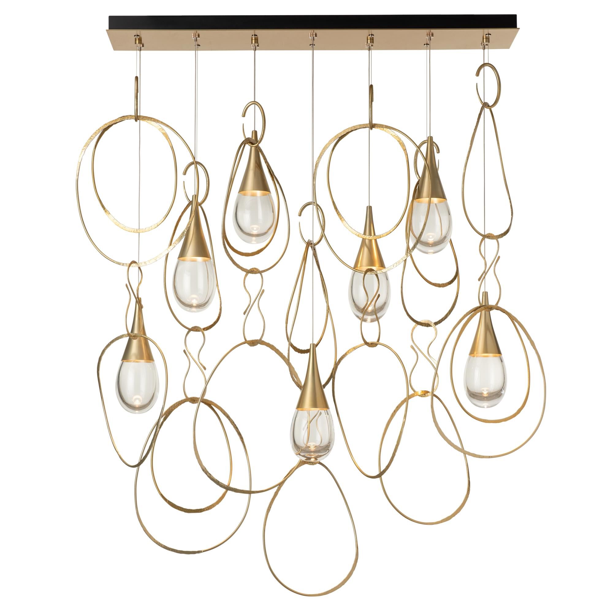 Lyric 52 Inch Multi Light Pendant by Hubbardton Forge