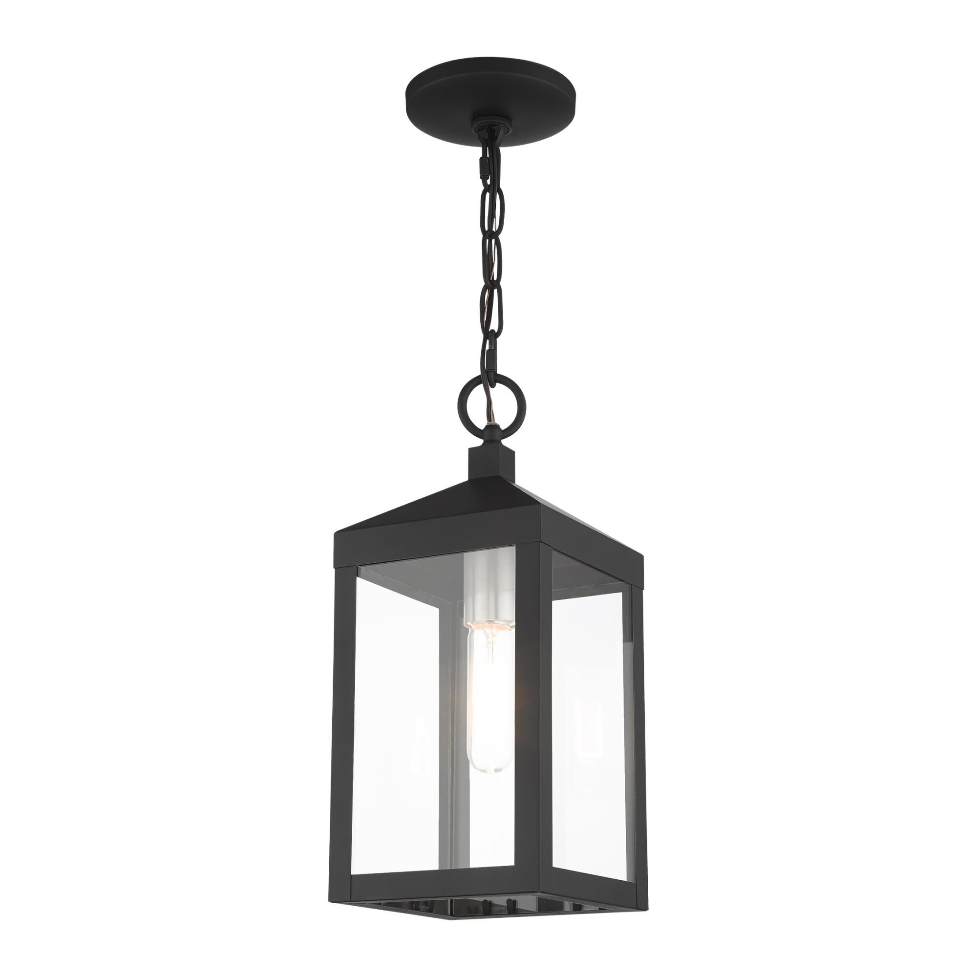 Livex Lighting Nyack 14 Inch Tall Outdoor Hanging Lantern