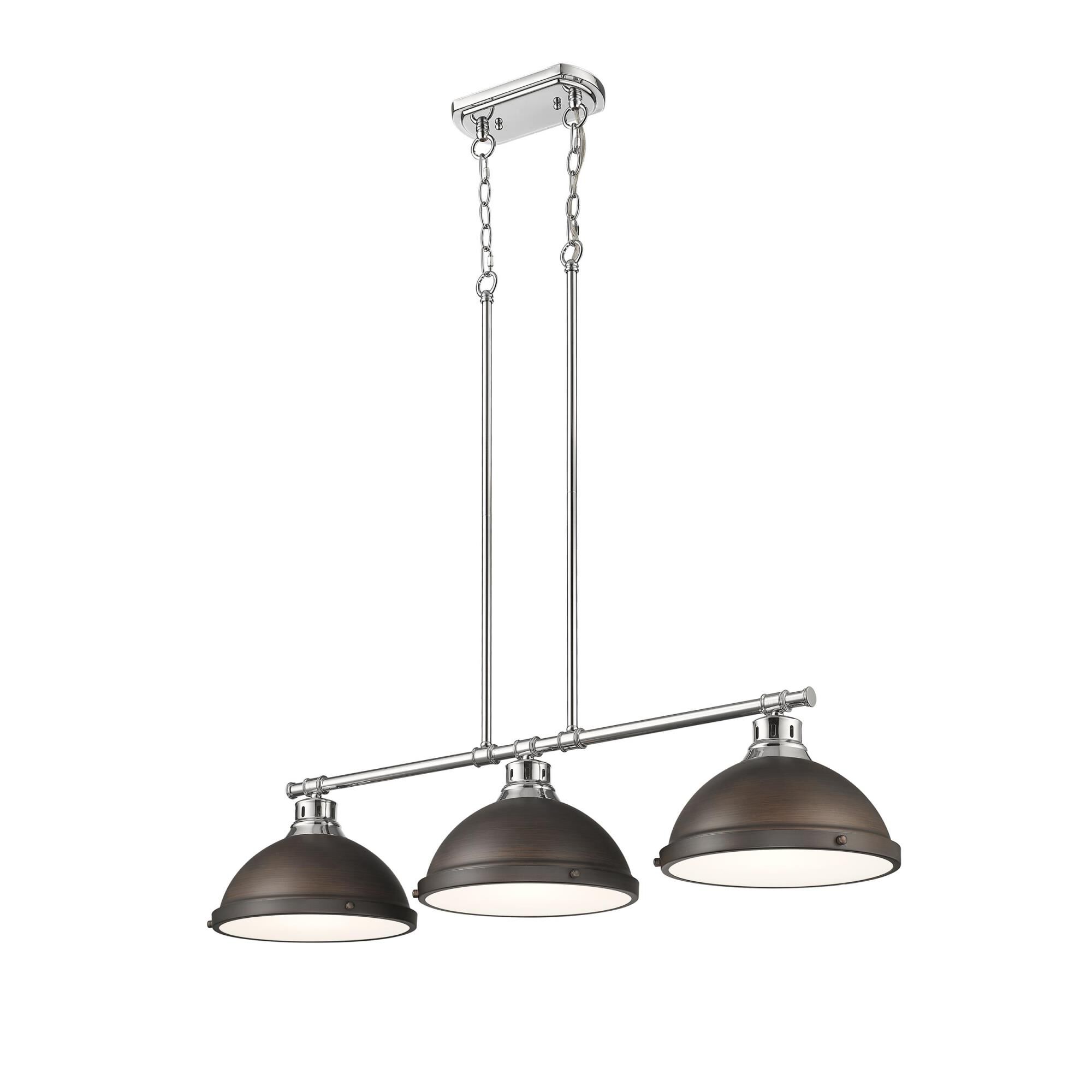 Duncan 40 Inch Linear Suspension Light by Golden Lighting