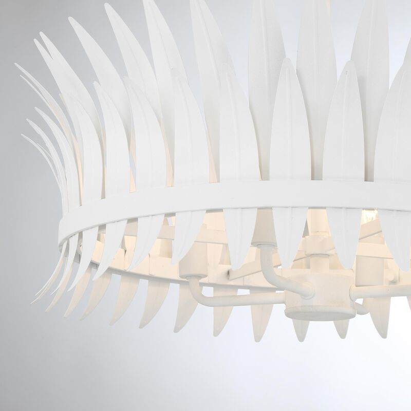 Ensley 20 Inch 4 Light Semi Flush Mount by Savoy House