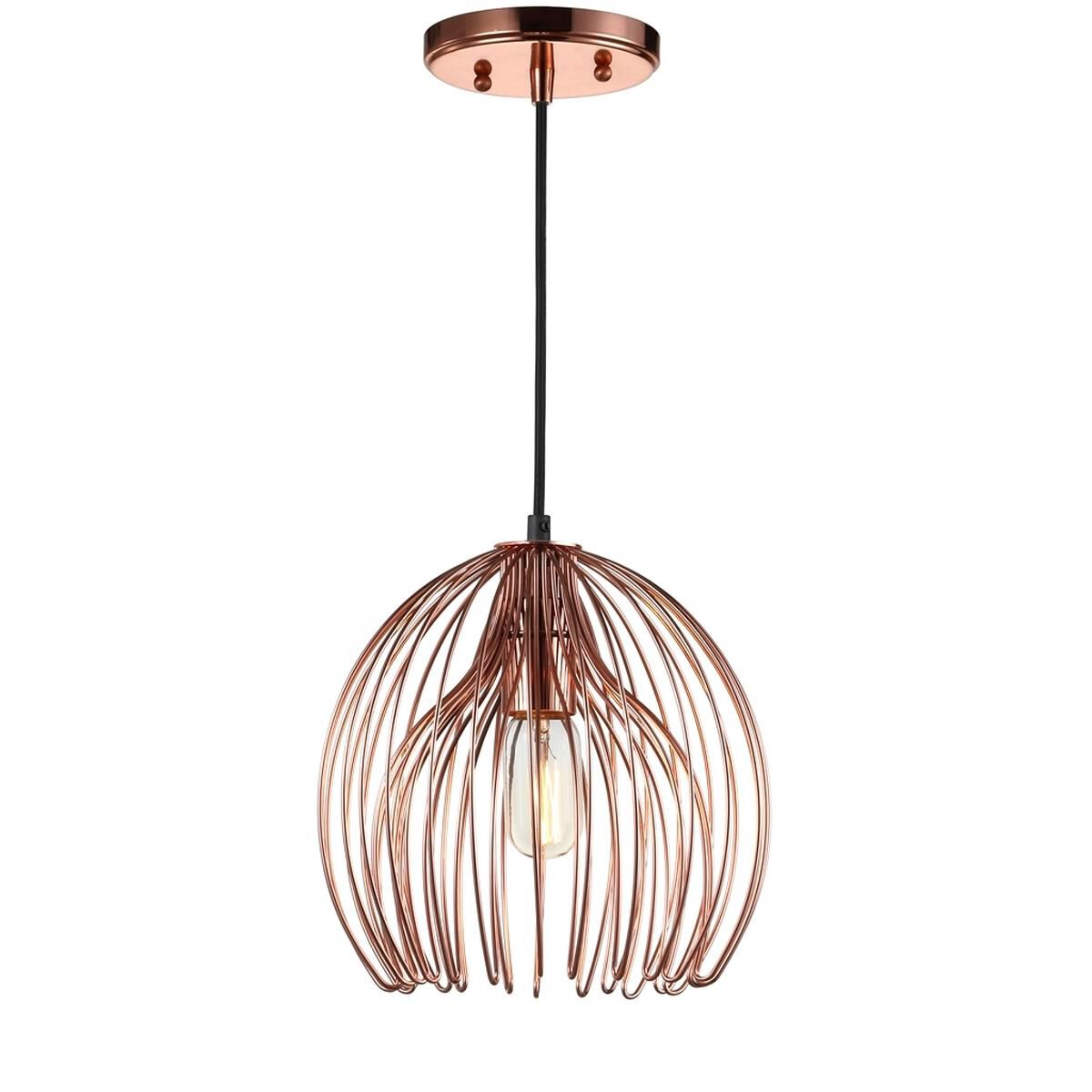 Safavieh Deena 10 Inch LED Cage Pendant