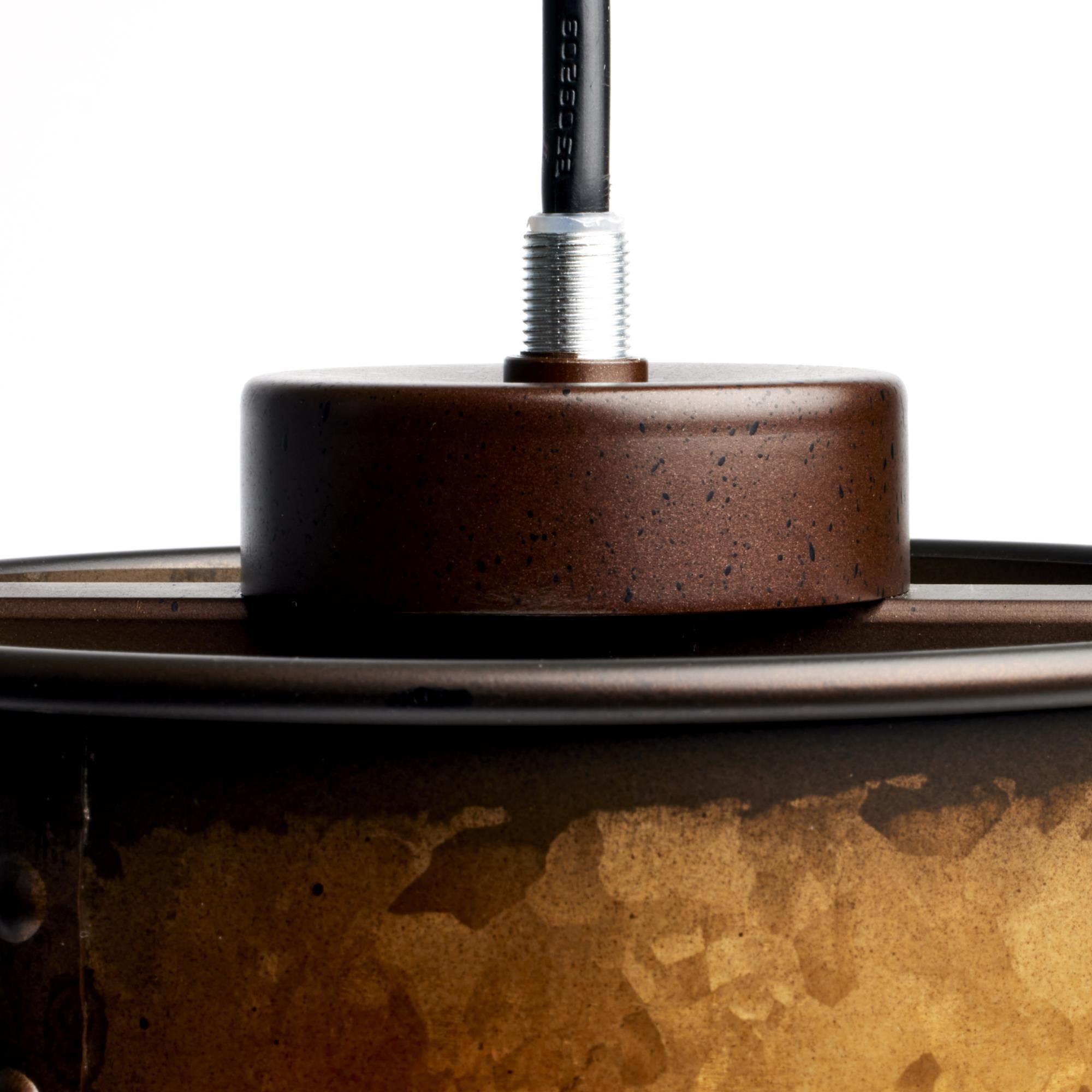 Shown in Weathered Brass finish