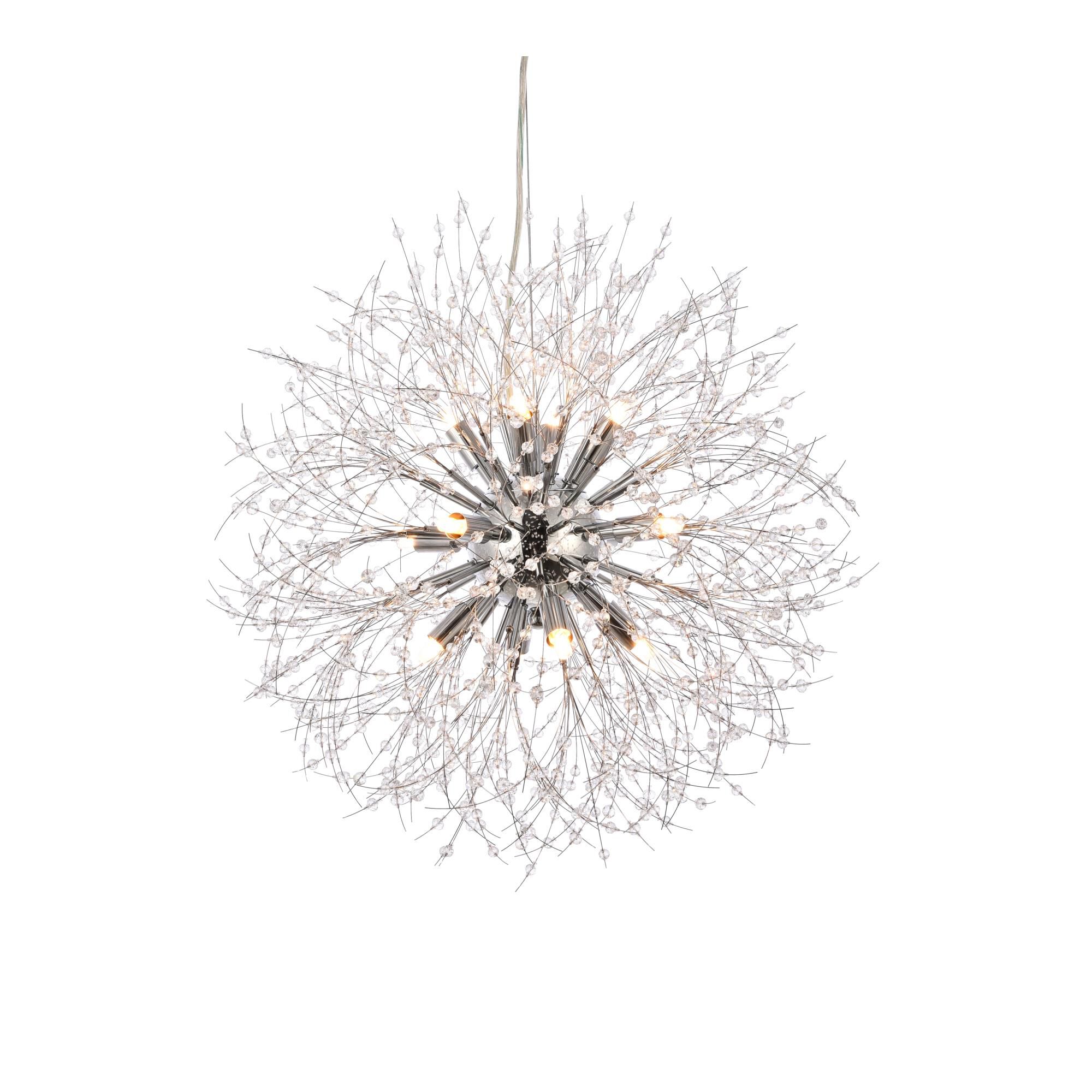 Solace 23 Inch LED Large Pendant by Elegant Lighting