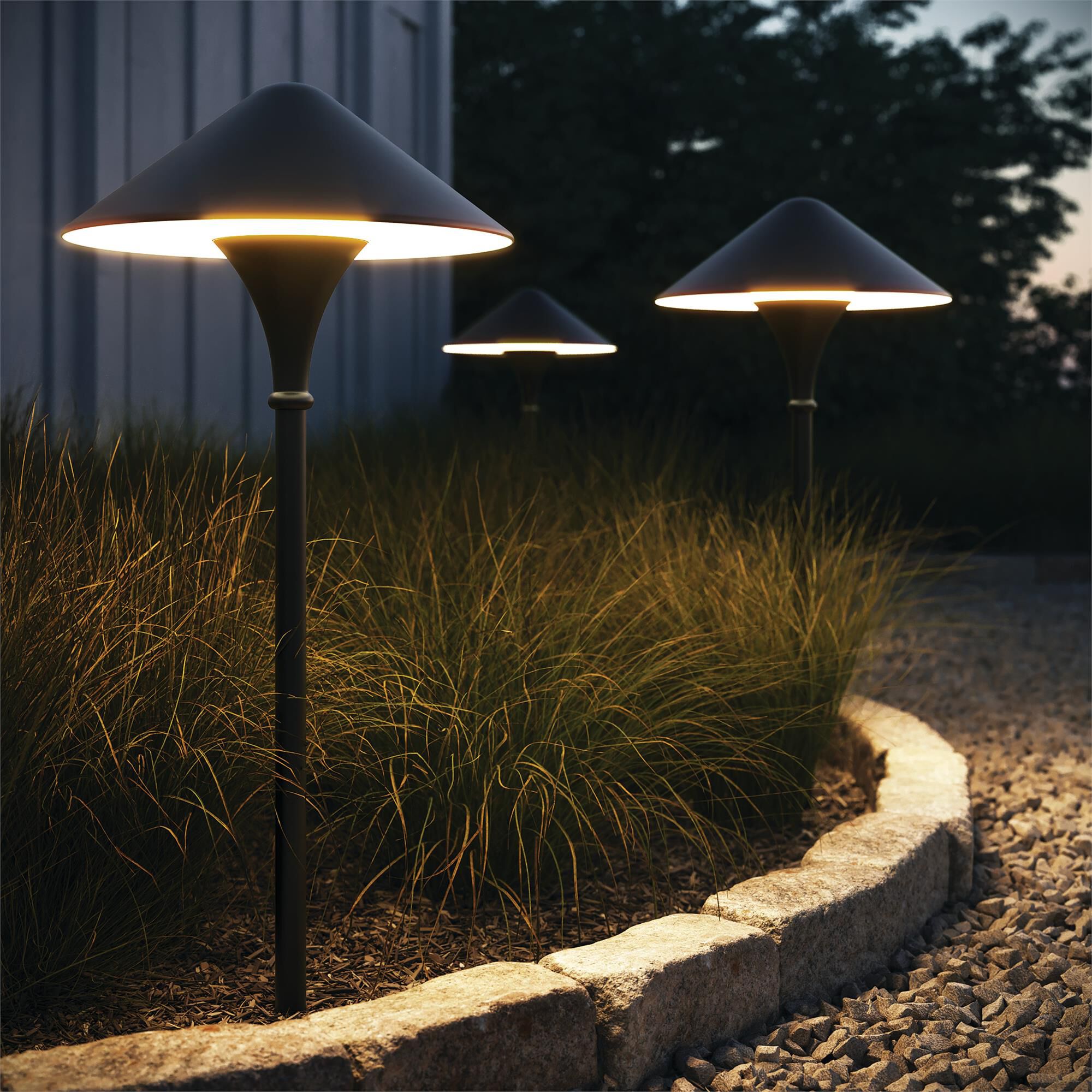 Shown in Black finish and Clear Polycarbonate glass