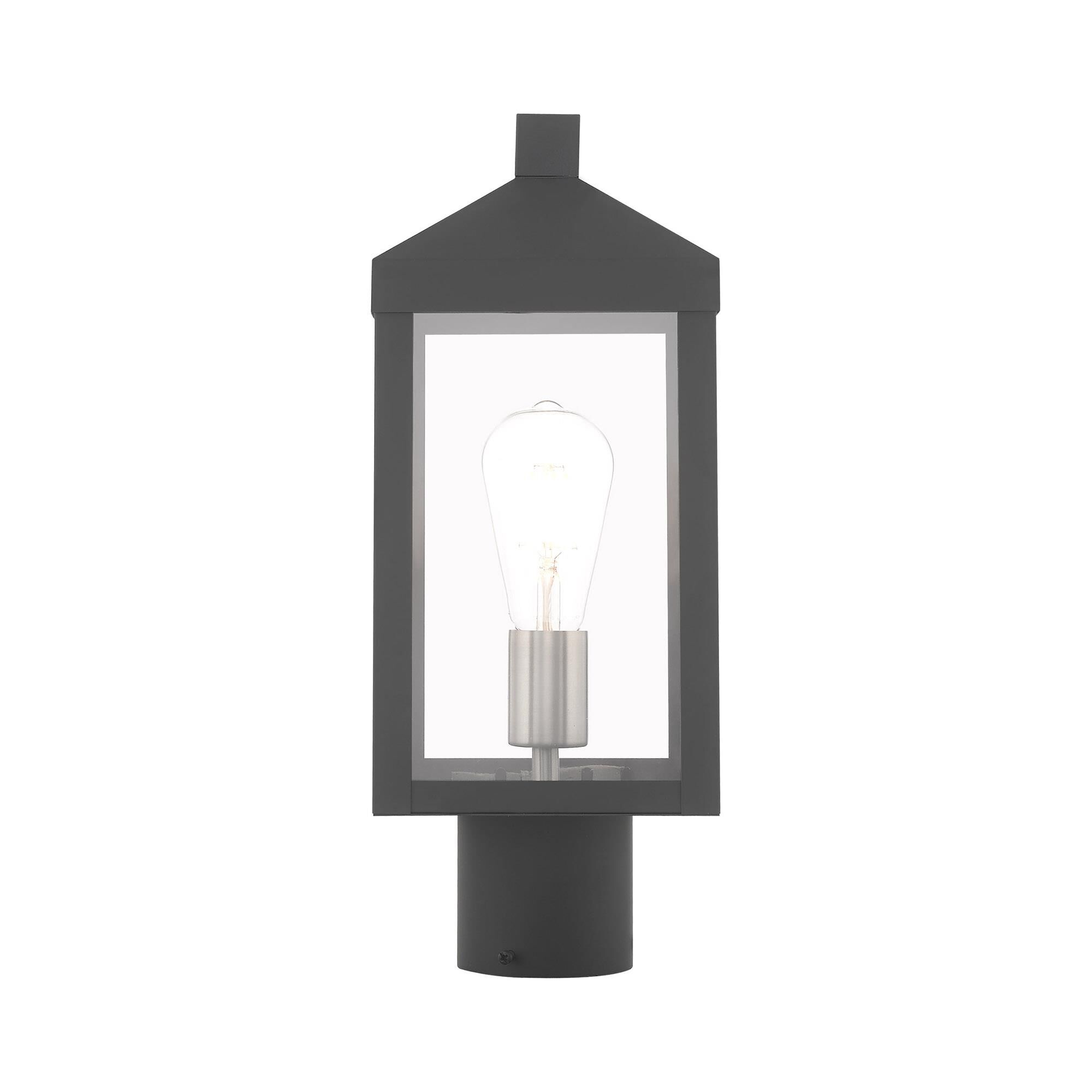 Livex Lighting Nyack 15 Inch Tall Outdoor Post Lamp