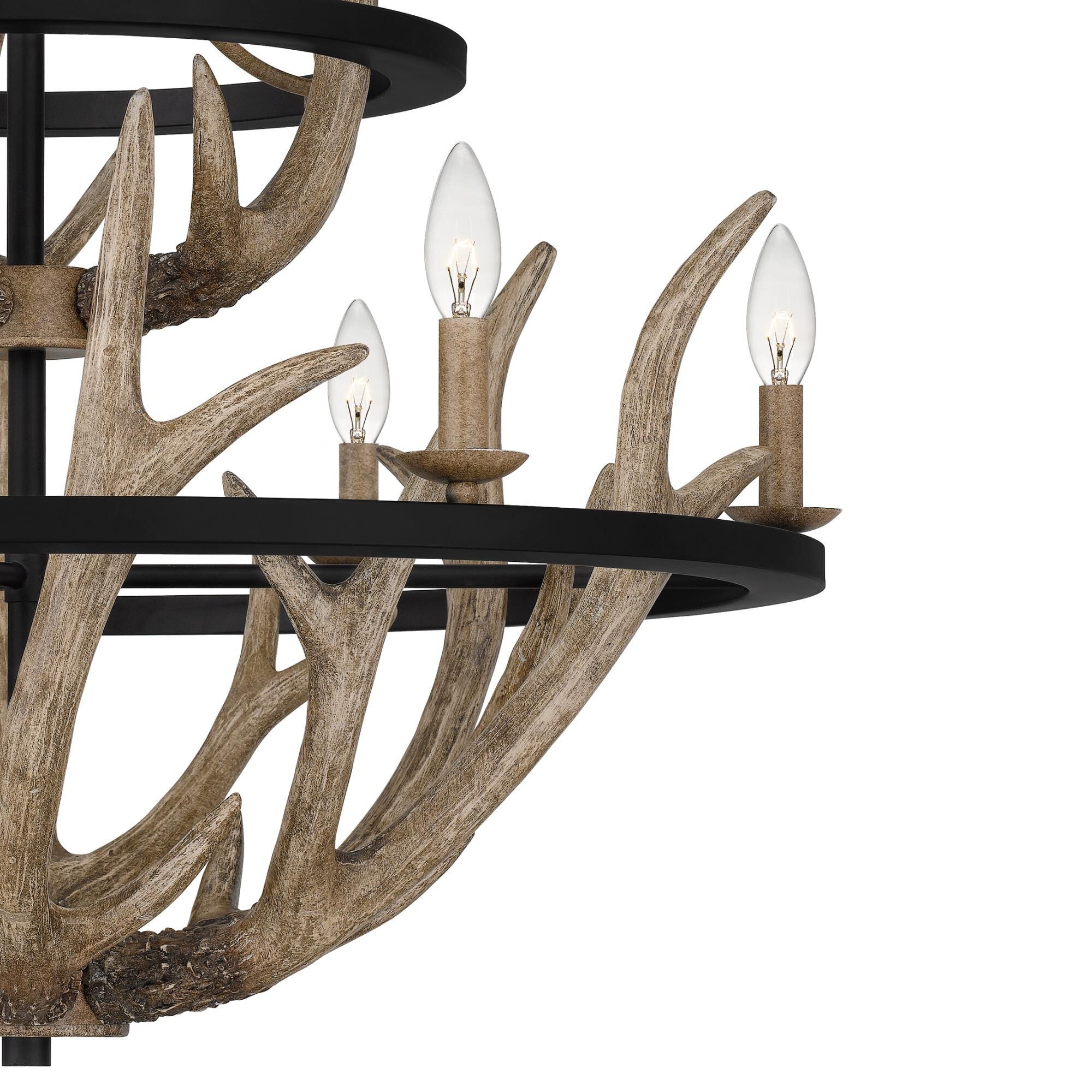 Journey 32 Inch 9 Light Chandelier by Quoizel