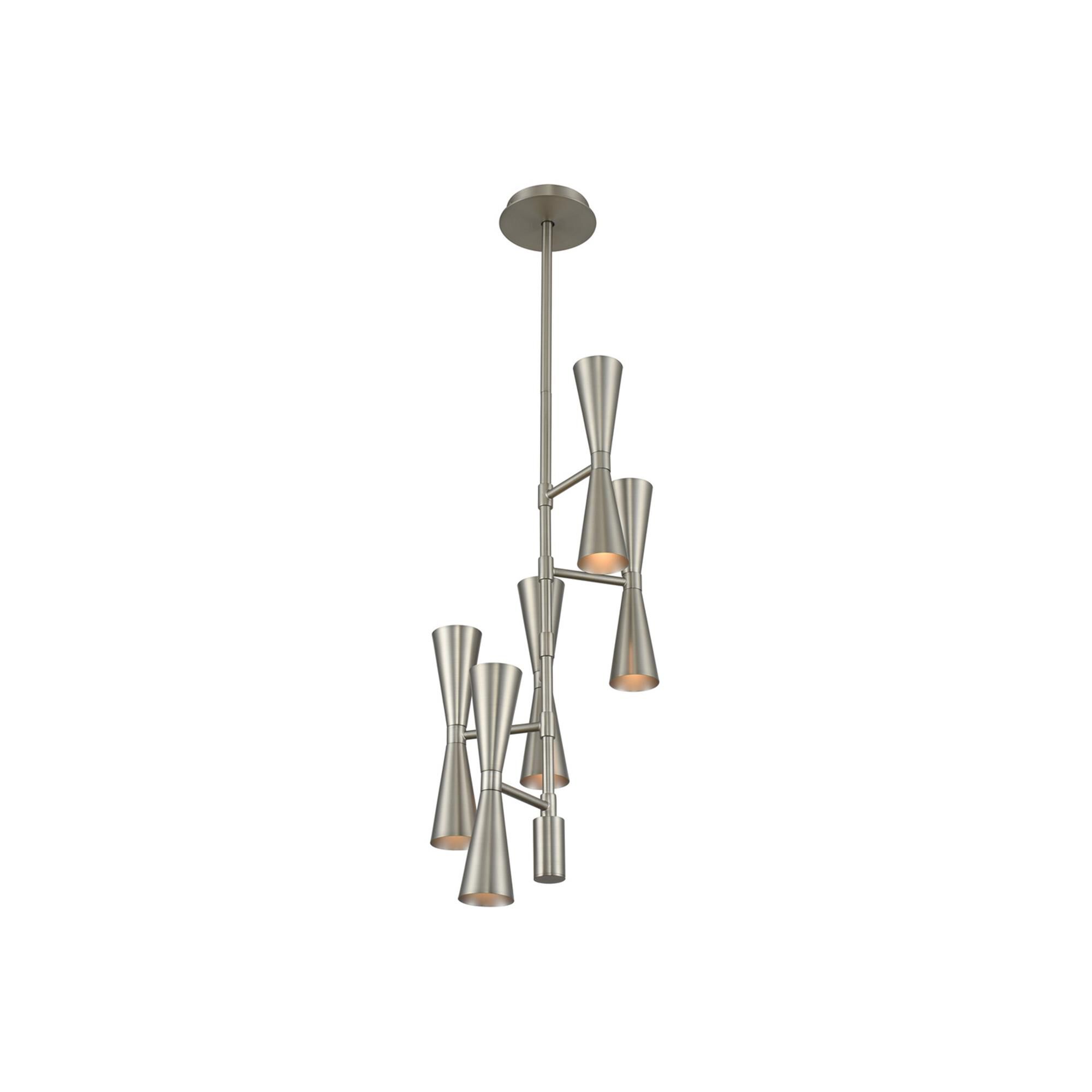 Shown in Satin Nickel finish