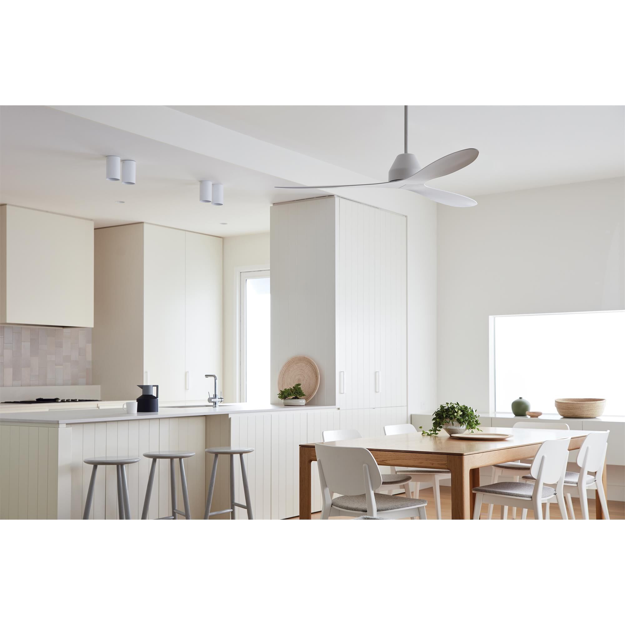 Shown in White finish