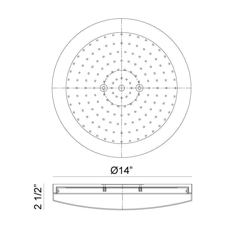 Orion 1 Light LED Flush Mount by Matteo Lighting