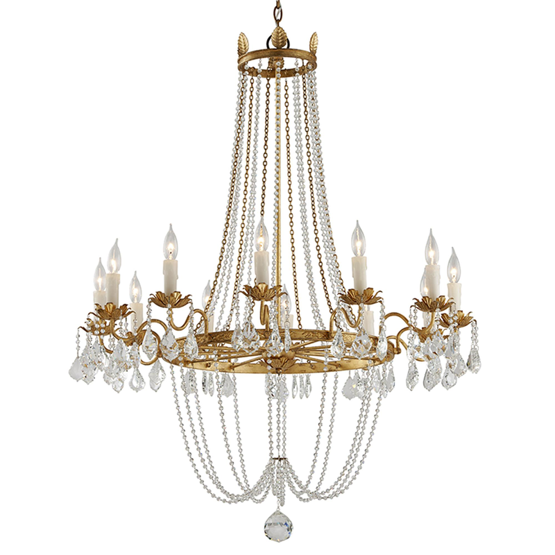 Viola 37.5 Inch Chandelier by Troy Lighting