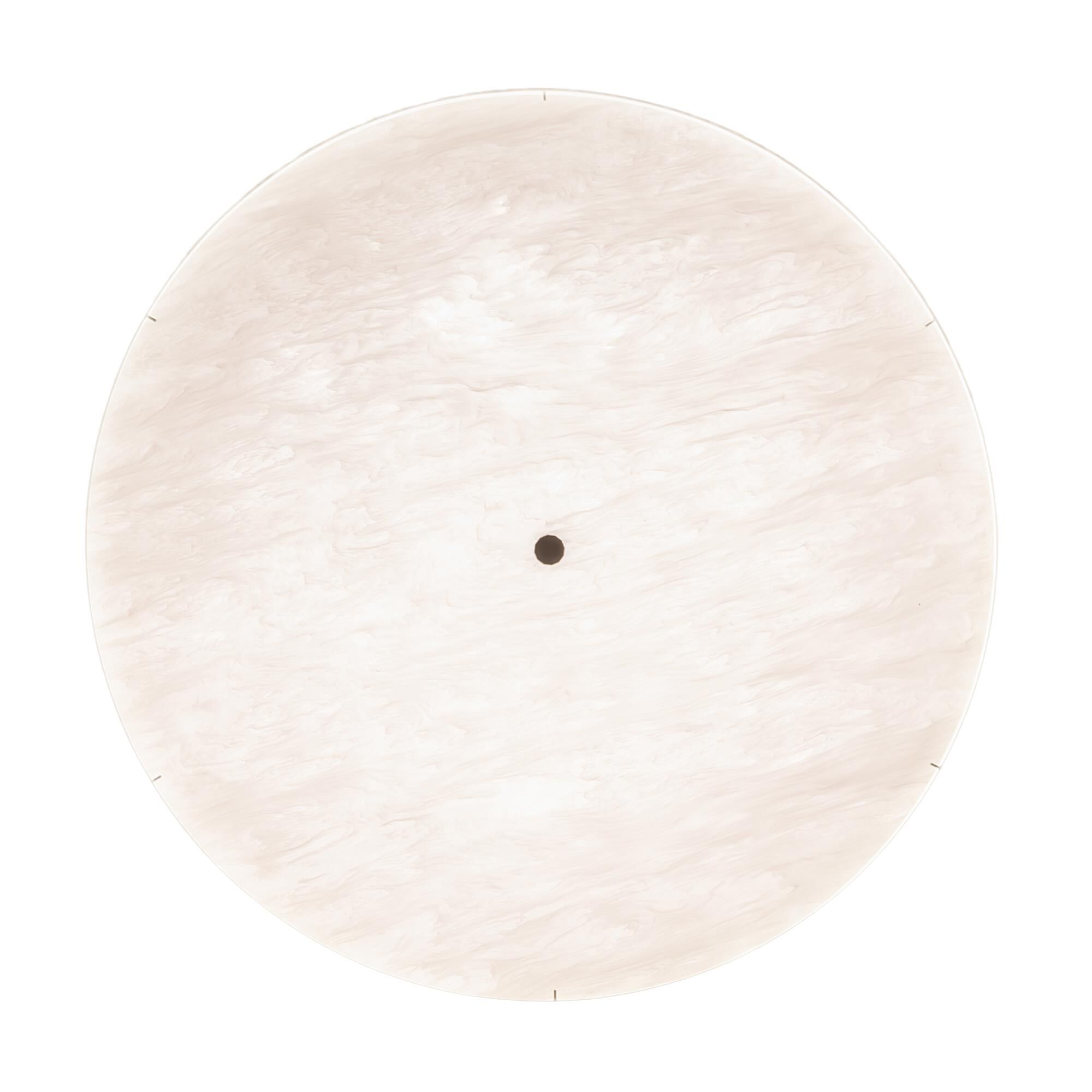 Shown with White glass