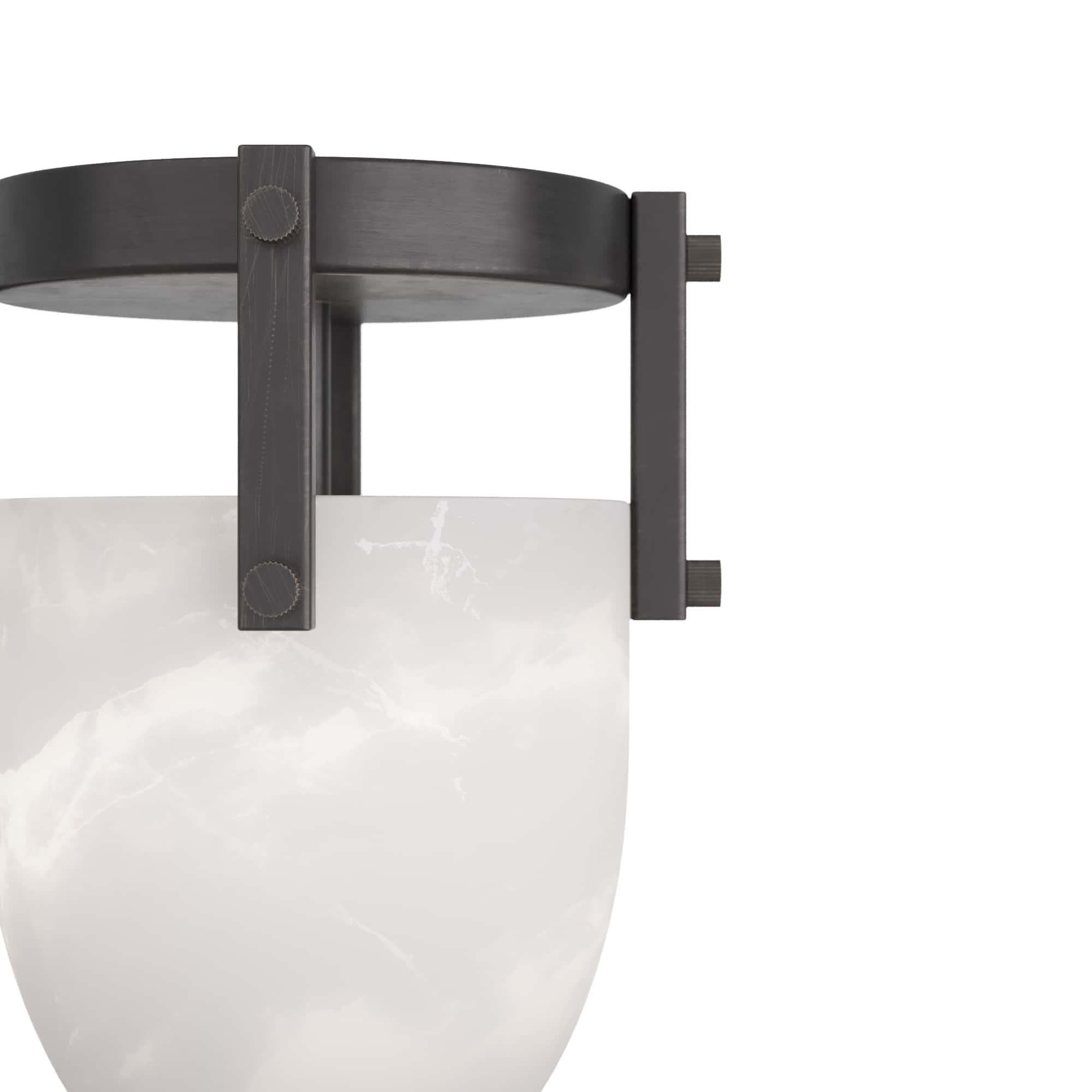 Toren 8 Inch 1 Light Flush Mount by Arteriors Home