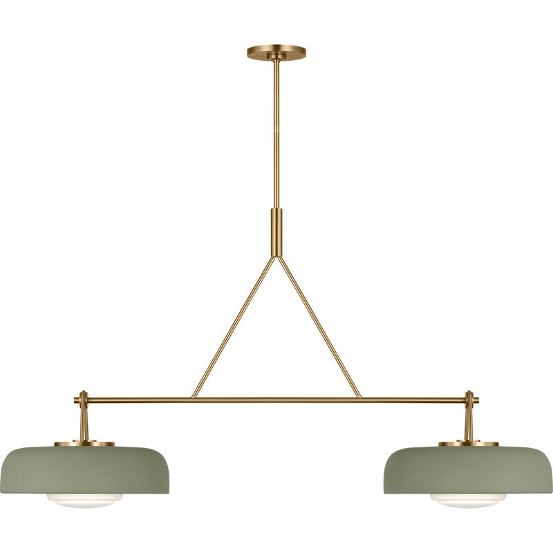 Liora Medium Linear Chandelier by Visual Comfort Studio