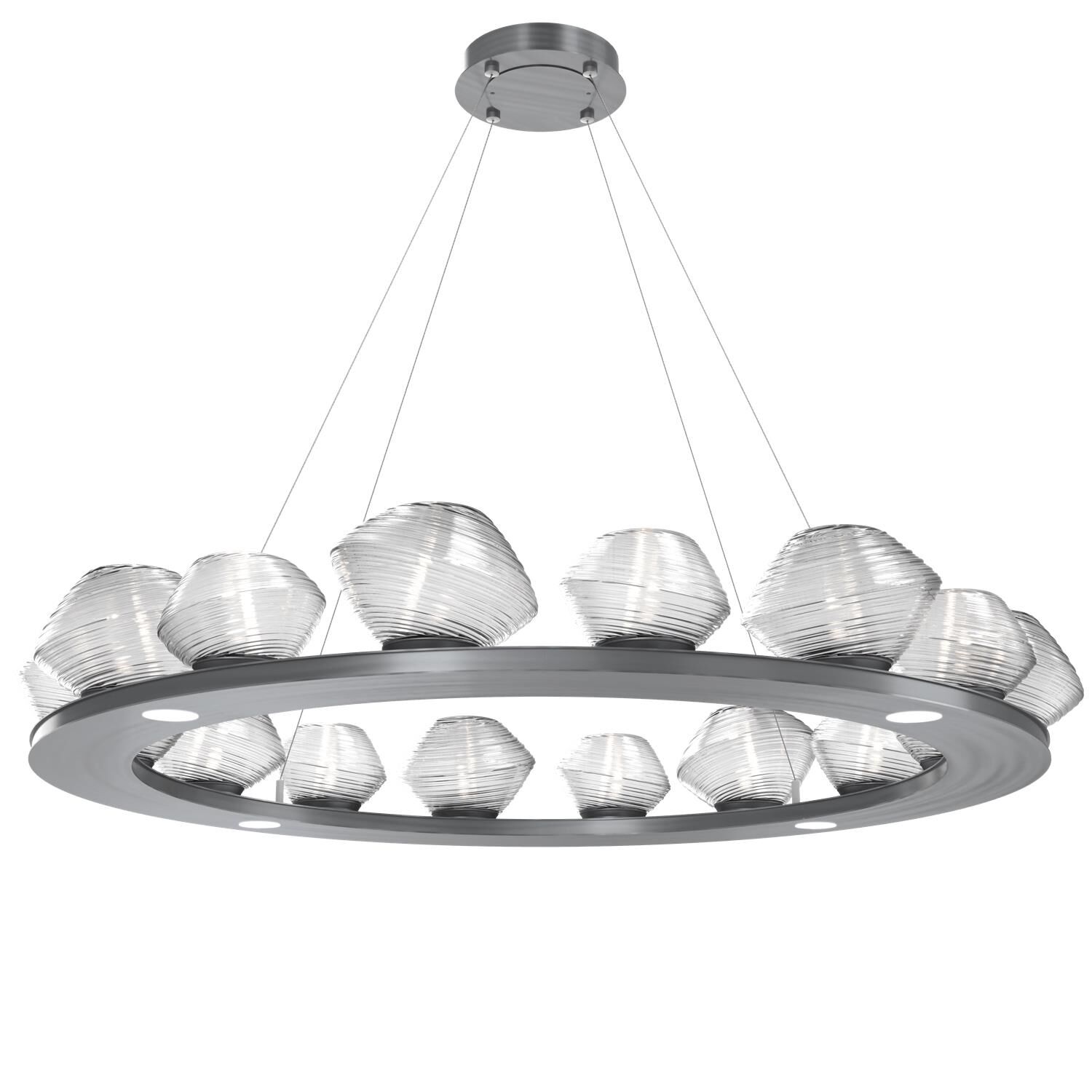 Mesa 48 Inch 20 Light LED Chandelier by Hammerton Studio